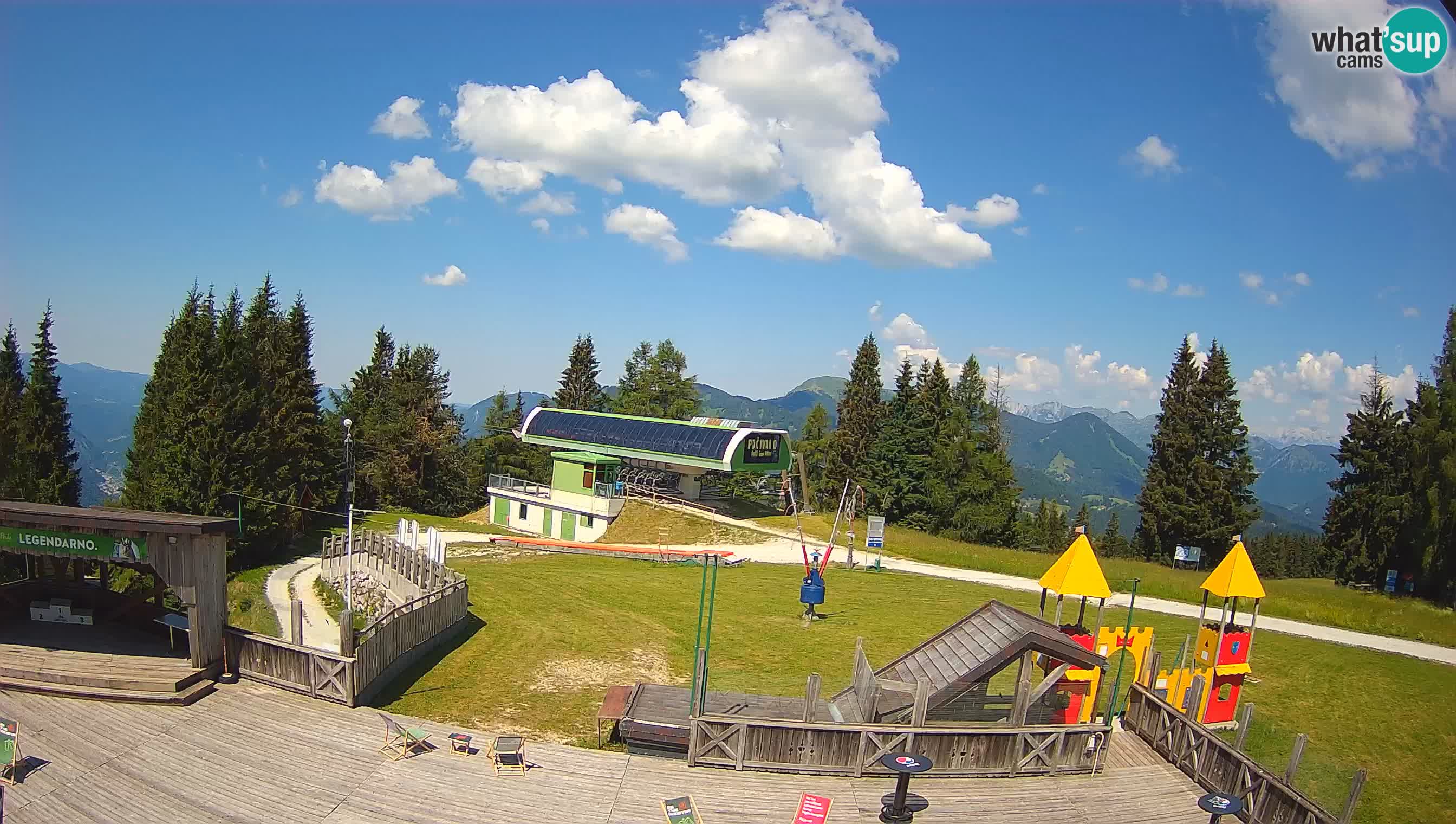 Web kamera Počivalo – Alpska Perla | Pogled uživo sa skijališta Cerkno