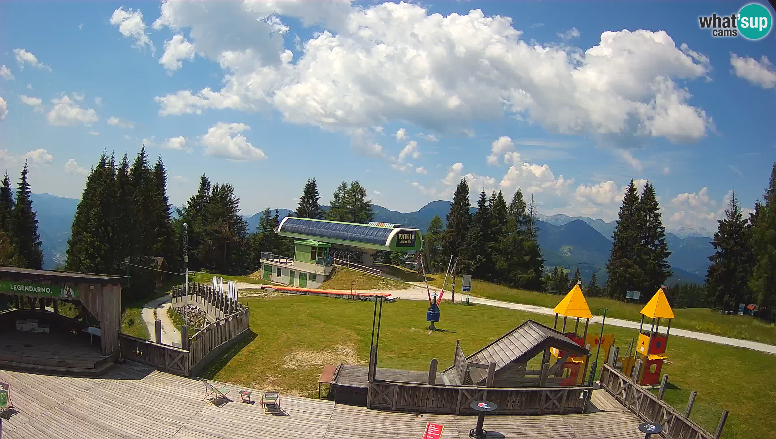 Web kamera Počivalo – Alpska Perla | Pogled uživo sa skijališta Cerkno