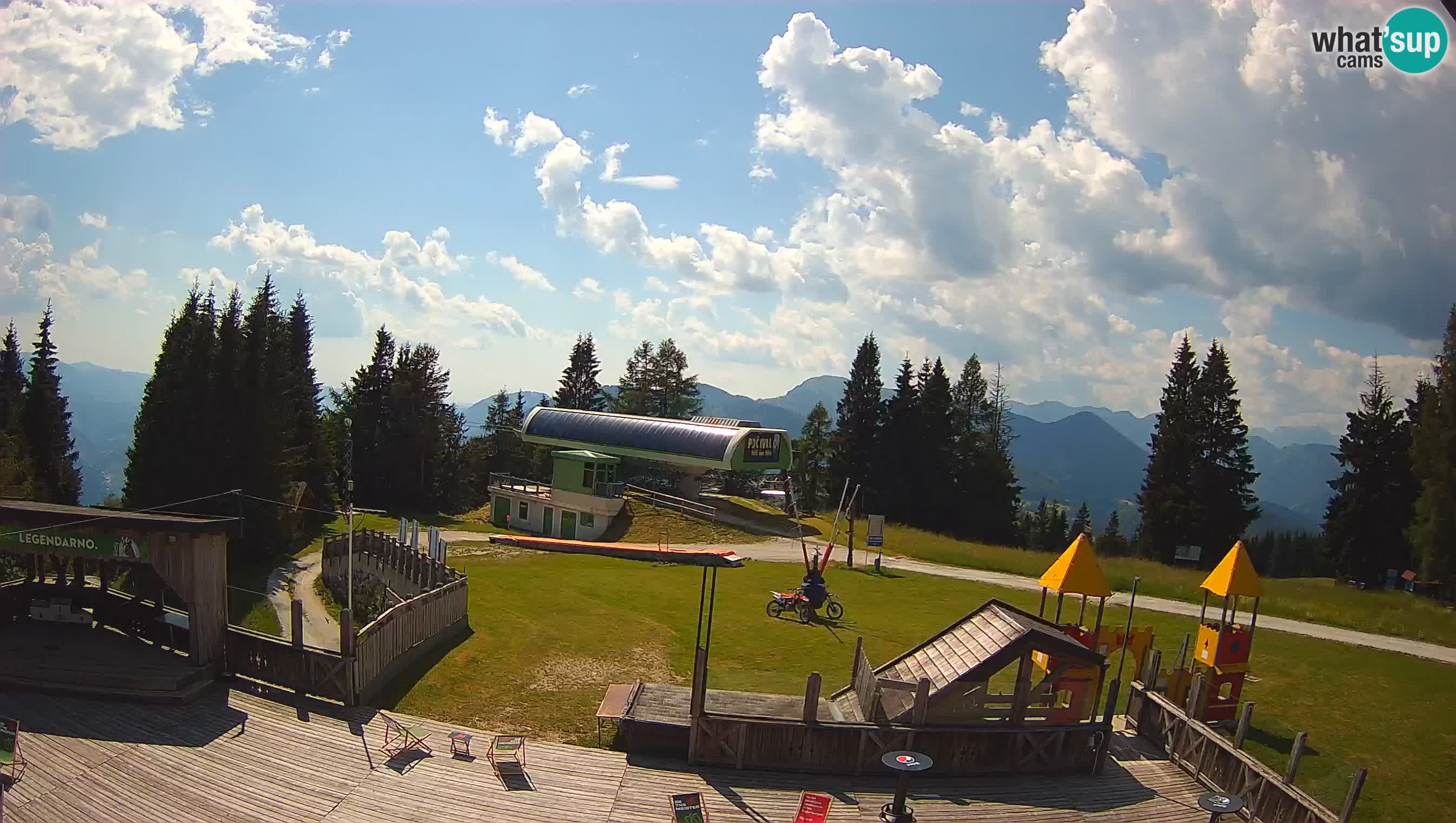 Webcam de la station de ski des Alpes slovènes à Cerkno Počivalo
