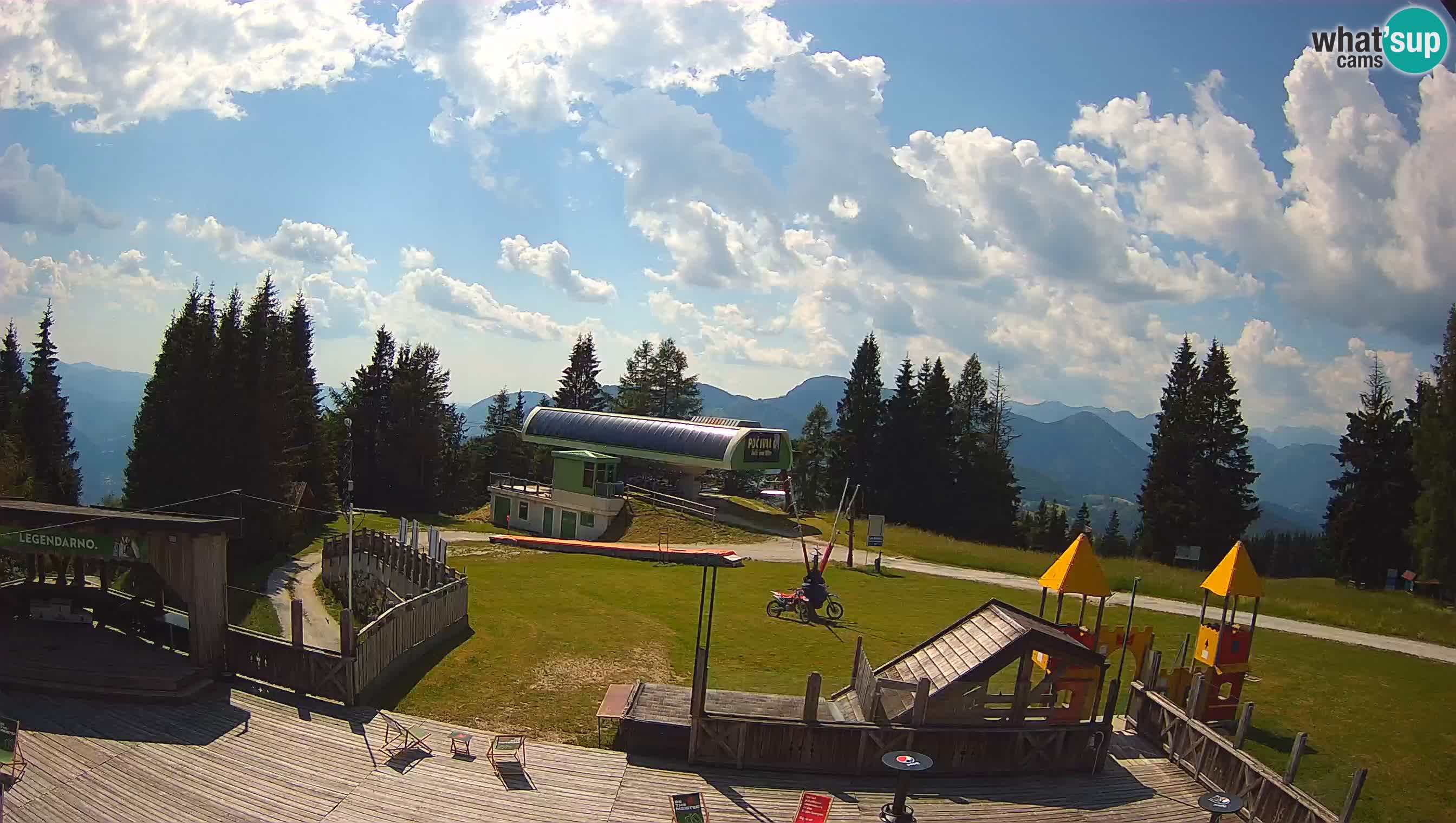 Webcam de la station de ski des Alpes slovènes à Cerkno Počivalo
