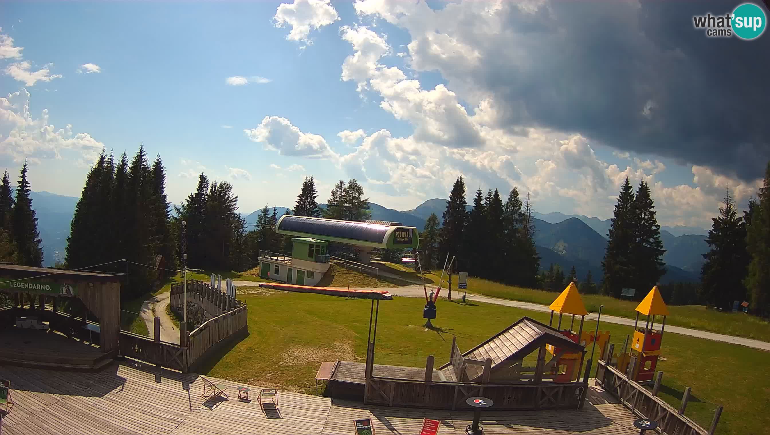 Webcam de la station de ski des Alpes slovènes à Cerkno Počivalo