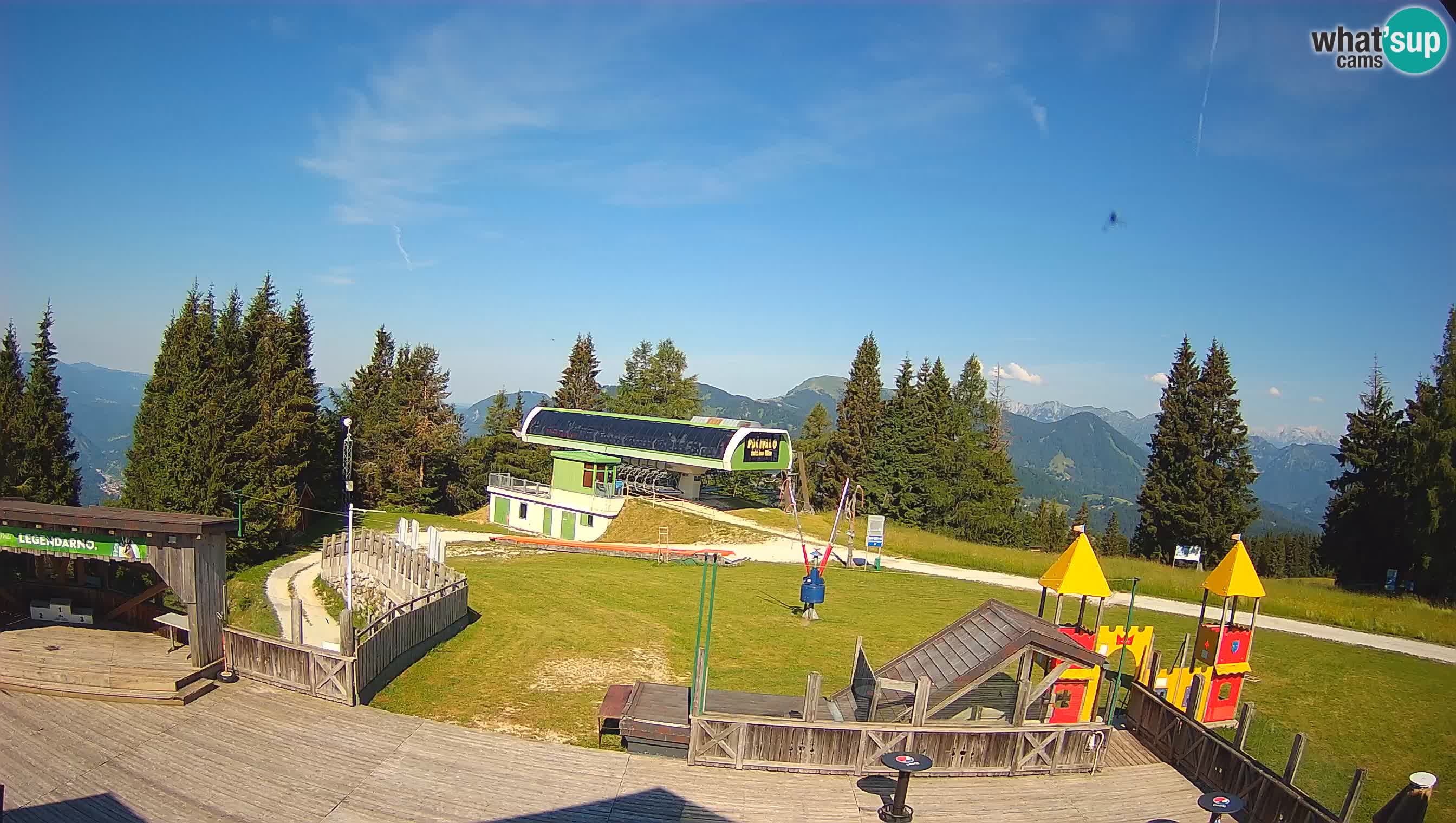 Webcam Počivalo – Alpska Perla | Vista live dalla stazione sciistica di Cerkno
