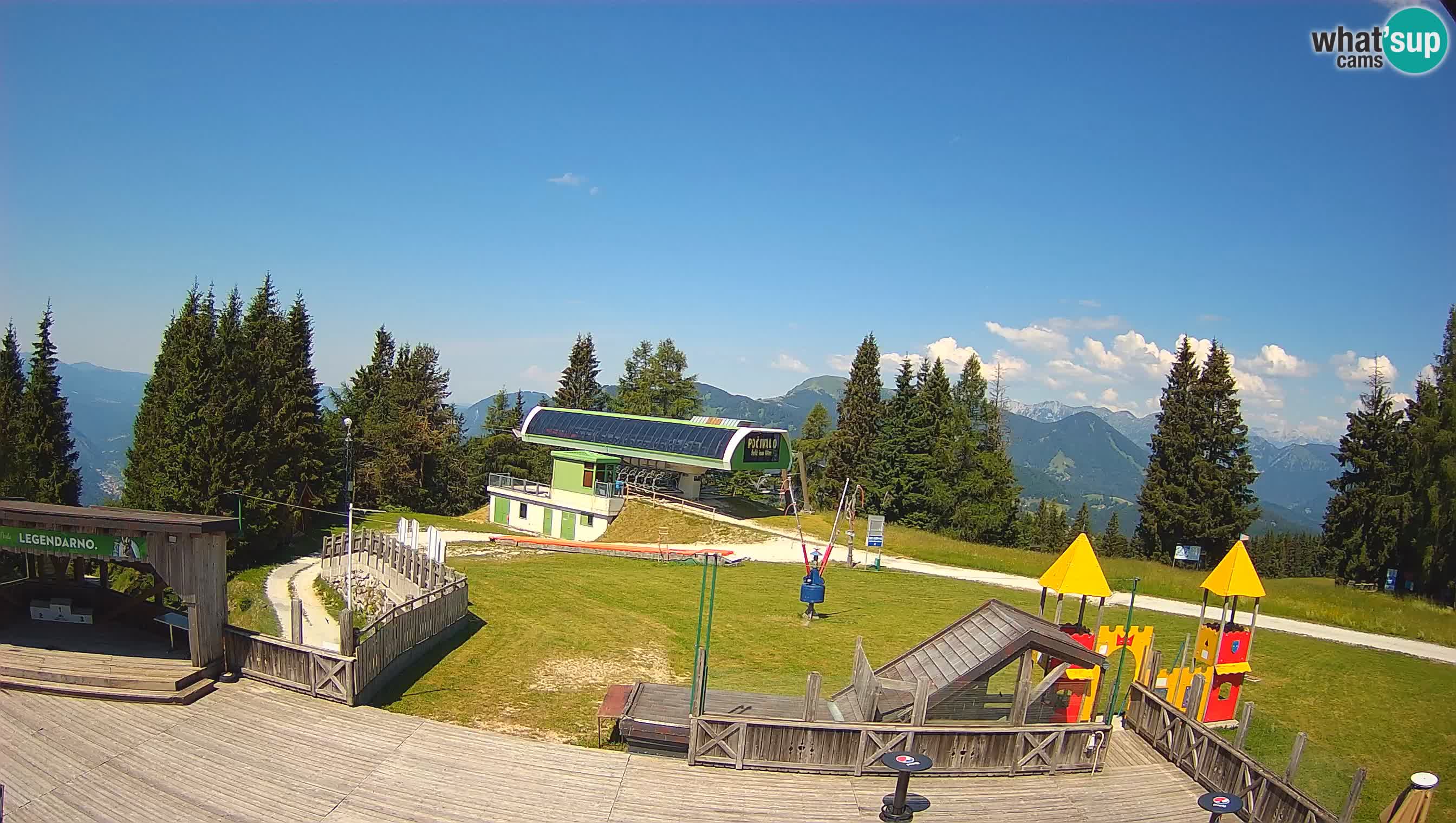 Web kamera Počivalo – Alpska Perla | Pogled uživo sa skijališta Cerkno