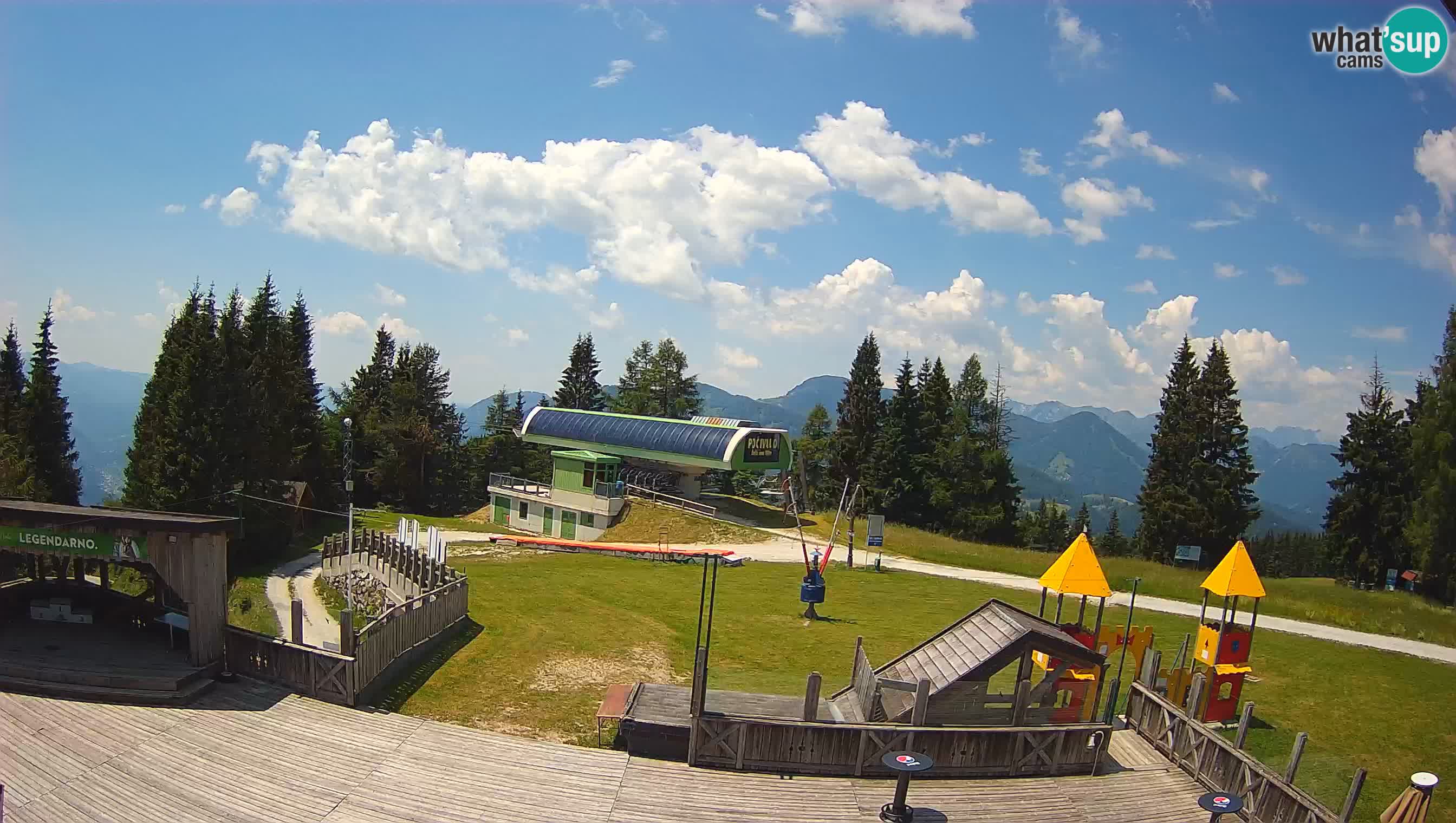 Cámara web Počivalo – Alpska Perla | Vista en vivo desde la estación de esquí Cerkno