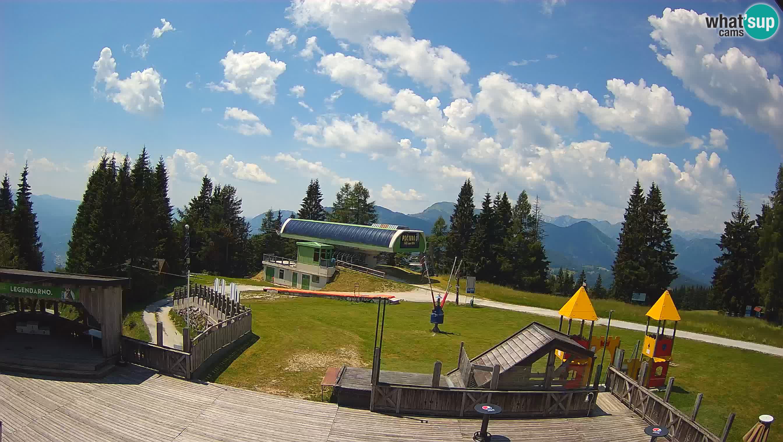Web kamera Počivalo – Alpska Perla | Pogled uživo sa skijališta Cerkno