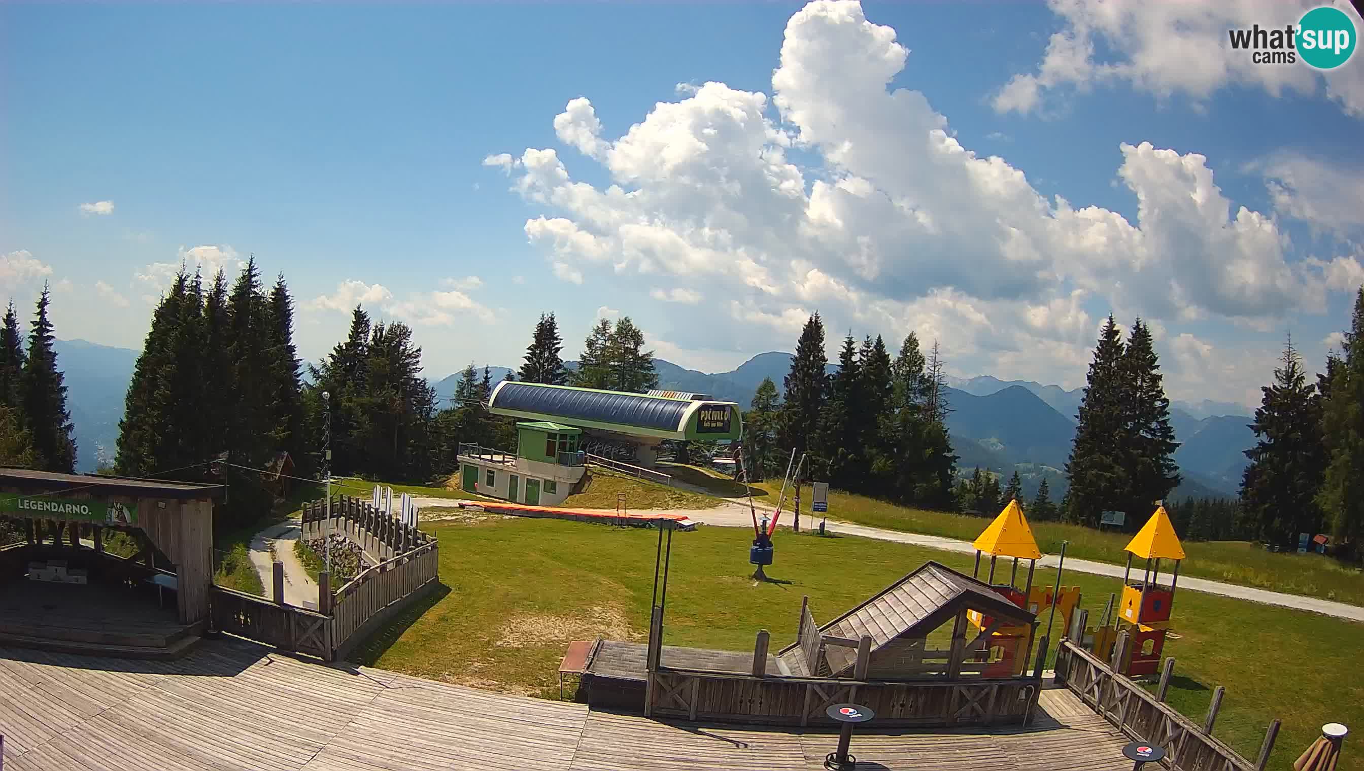 Webcam de la station de ski des Alpes slovènes à Cerkno Počivalo