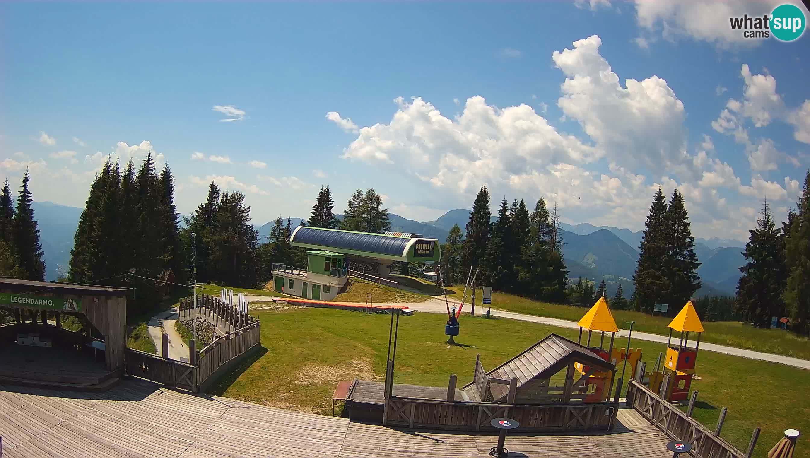 Cámara web Počivalo – Alpska Perla | Vista en vivo desde la estación de esquí Cerkno