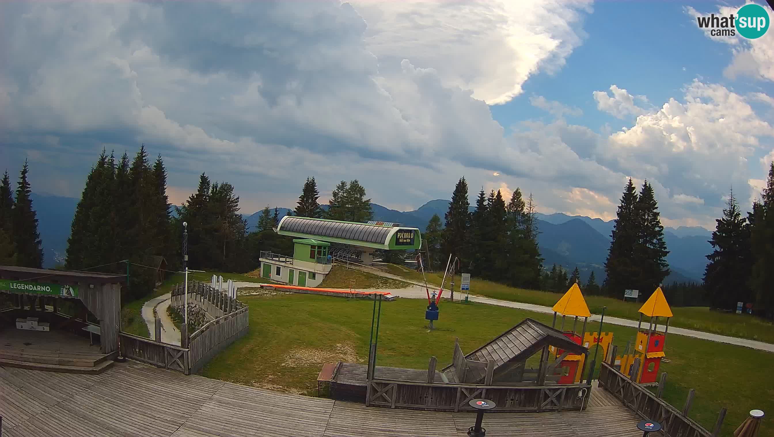 Webcam de la station de ski des Alpes slovènes à Cerkno Počivalo