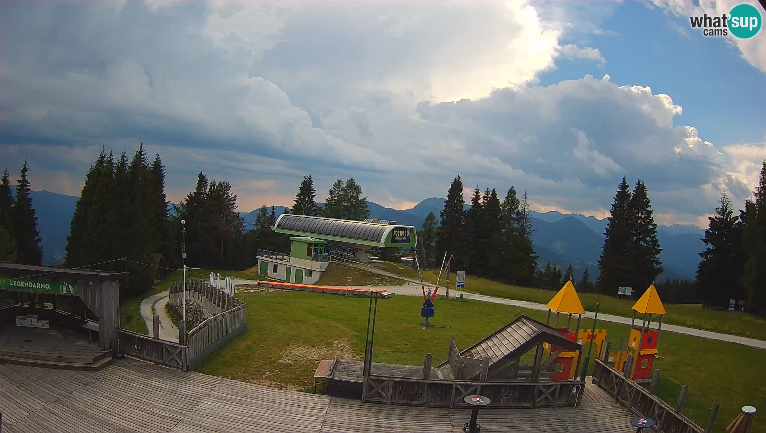 Webcam de la station de ski des Alpes slovènes à Cerkno Počivalo