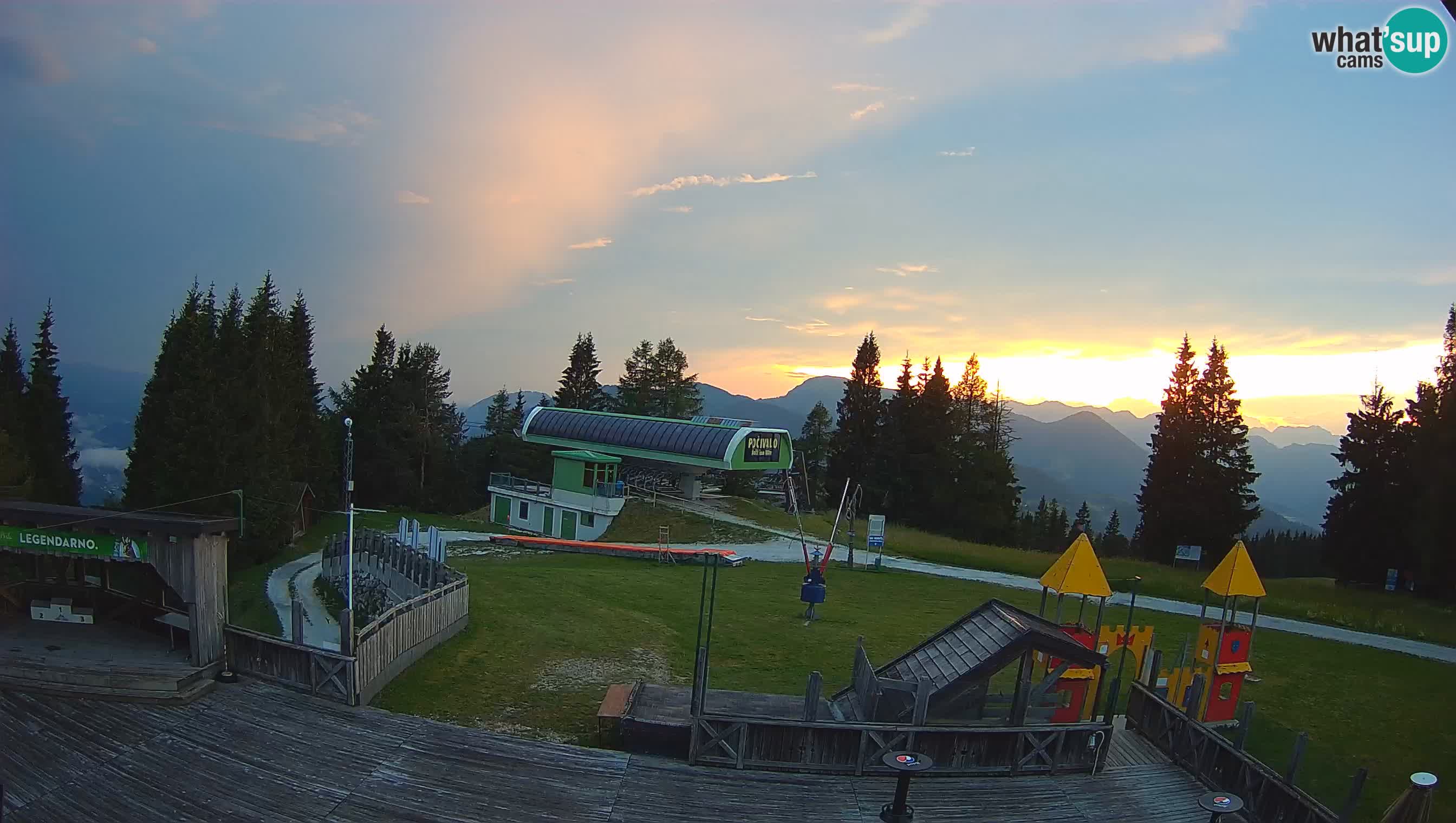Cámara web Počivalo – Alpska Perla | Vista en vivo desde la estación de esquí Cerkno