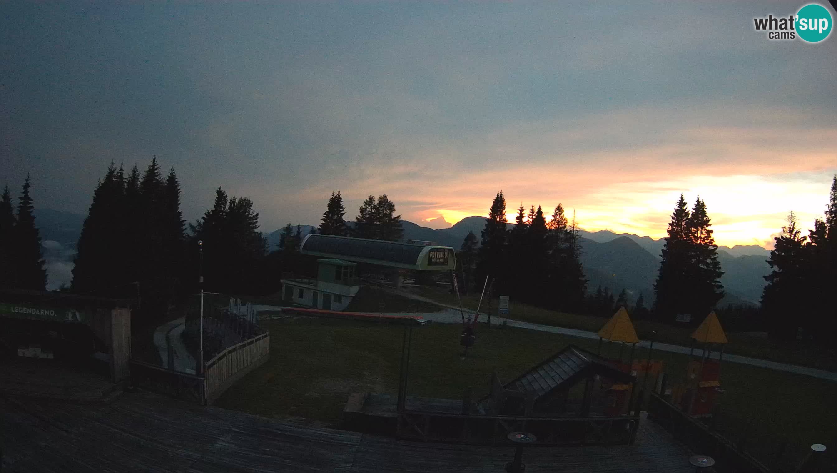 Cámara web Počivalo – Alpska Perla | Vista en vivo desde la estación de esquí Cerkno