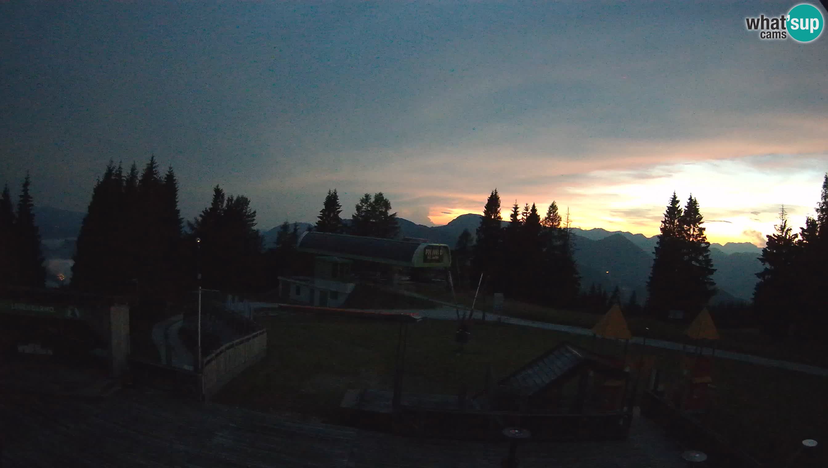 Webcam Počivalo – Alpska Perla | Vista live dalla stazione sciistica di Cerkno