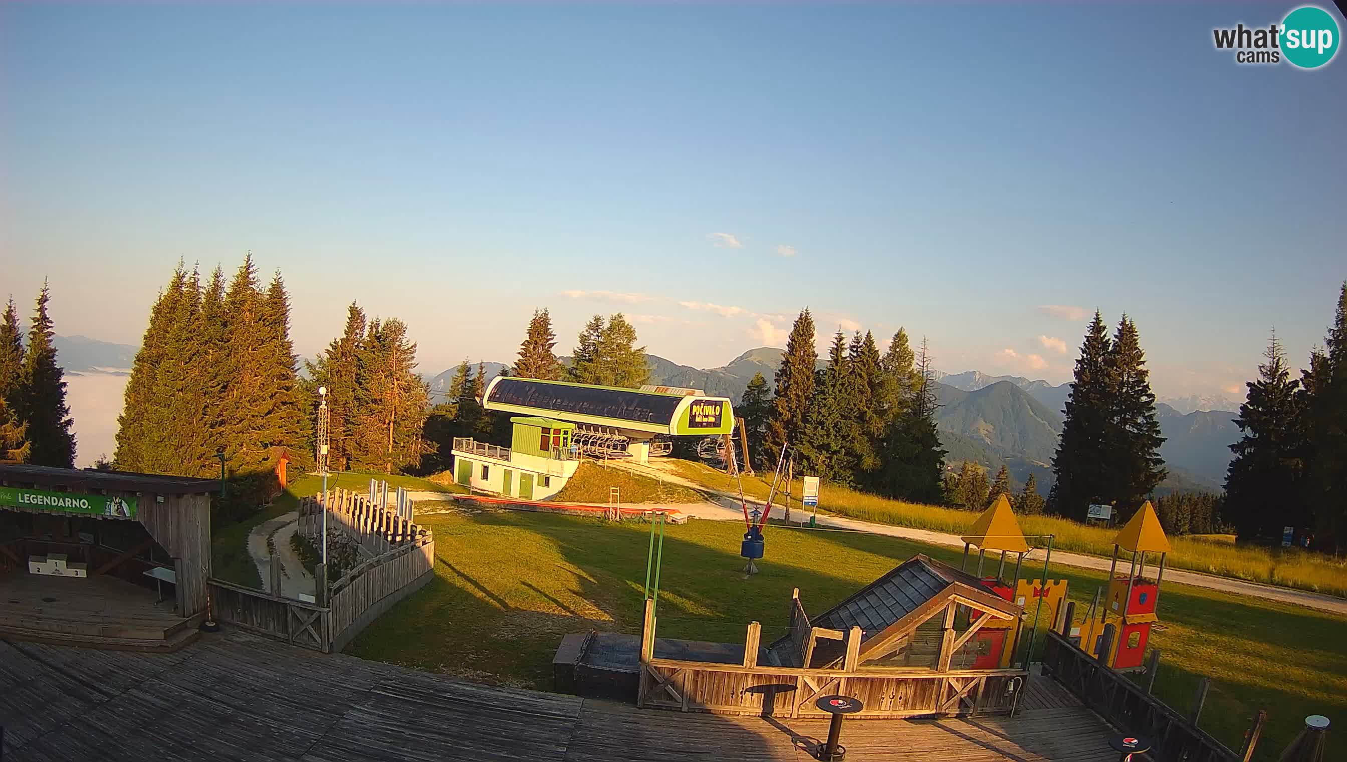 Cámara web Počivalo – Alpska Perla | Vista en vivo desde la estación de esquí Cerkno