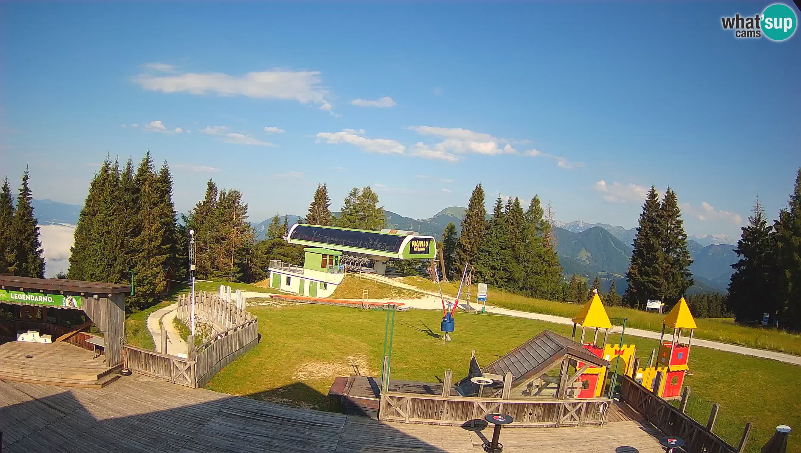 Cámara web Počivalo – Alpska Perla | Vista en vivo desde la estación de esquí Cerkno