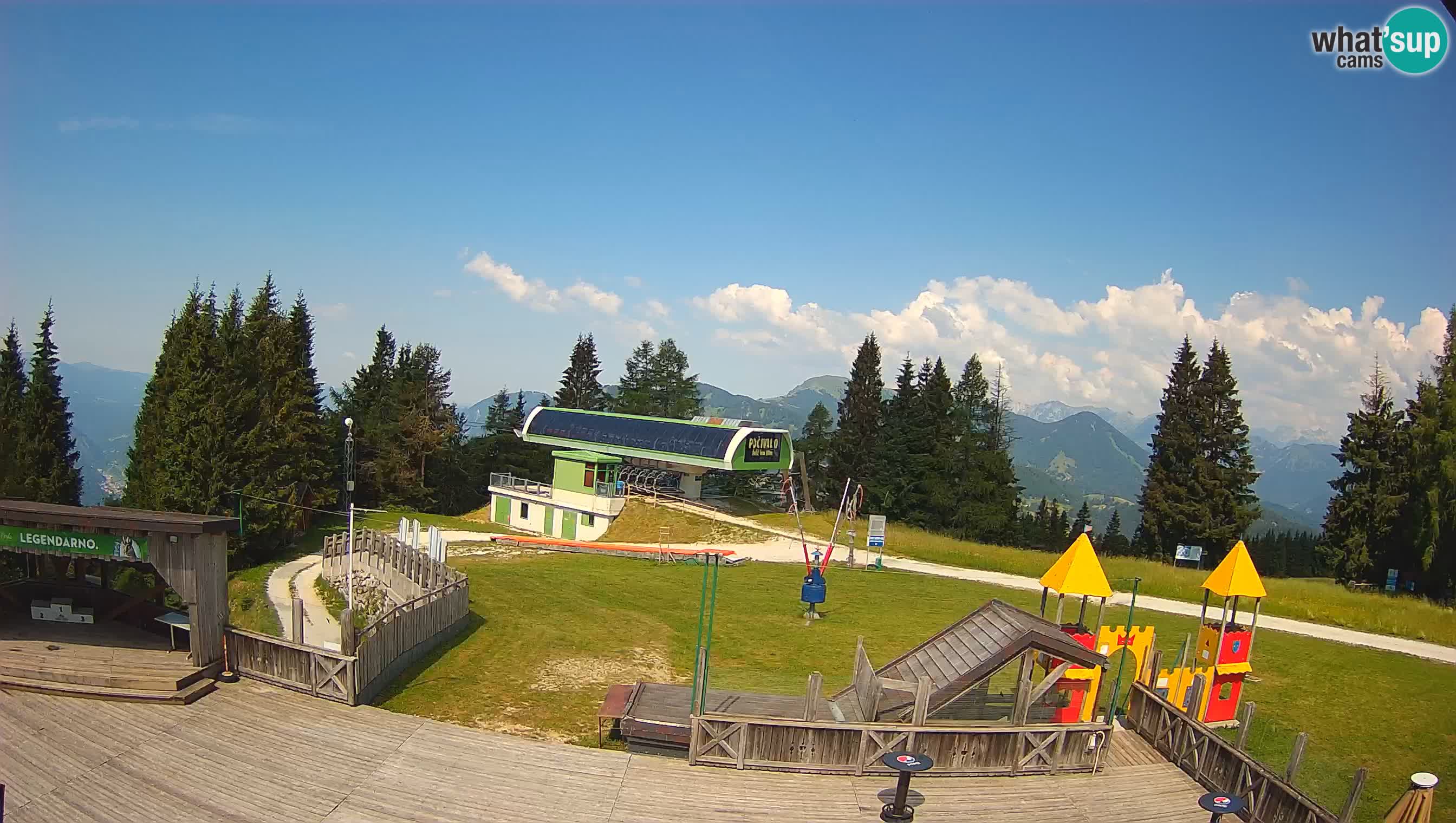 Webcam Počivalo – Alpska Perla | Vista live dalla stazione sciistica di Cerkno