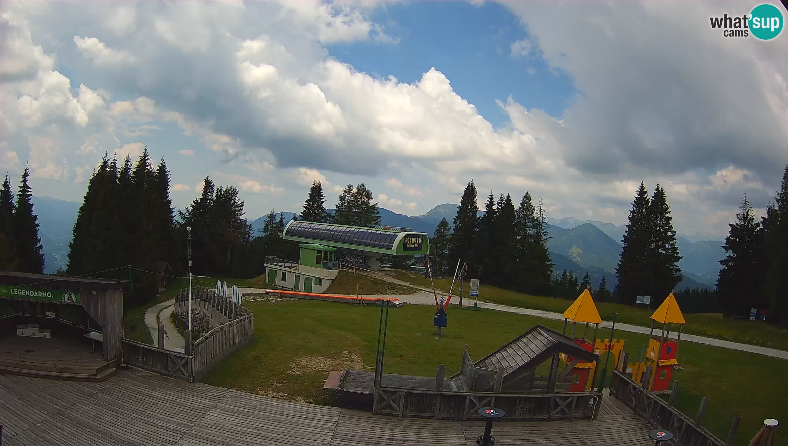Webcam Počivalo – Alpska Perla | Vista live dalla stazione sciistica di Cerkno