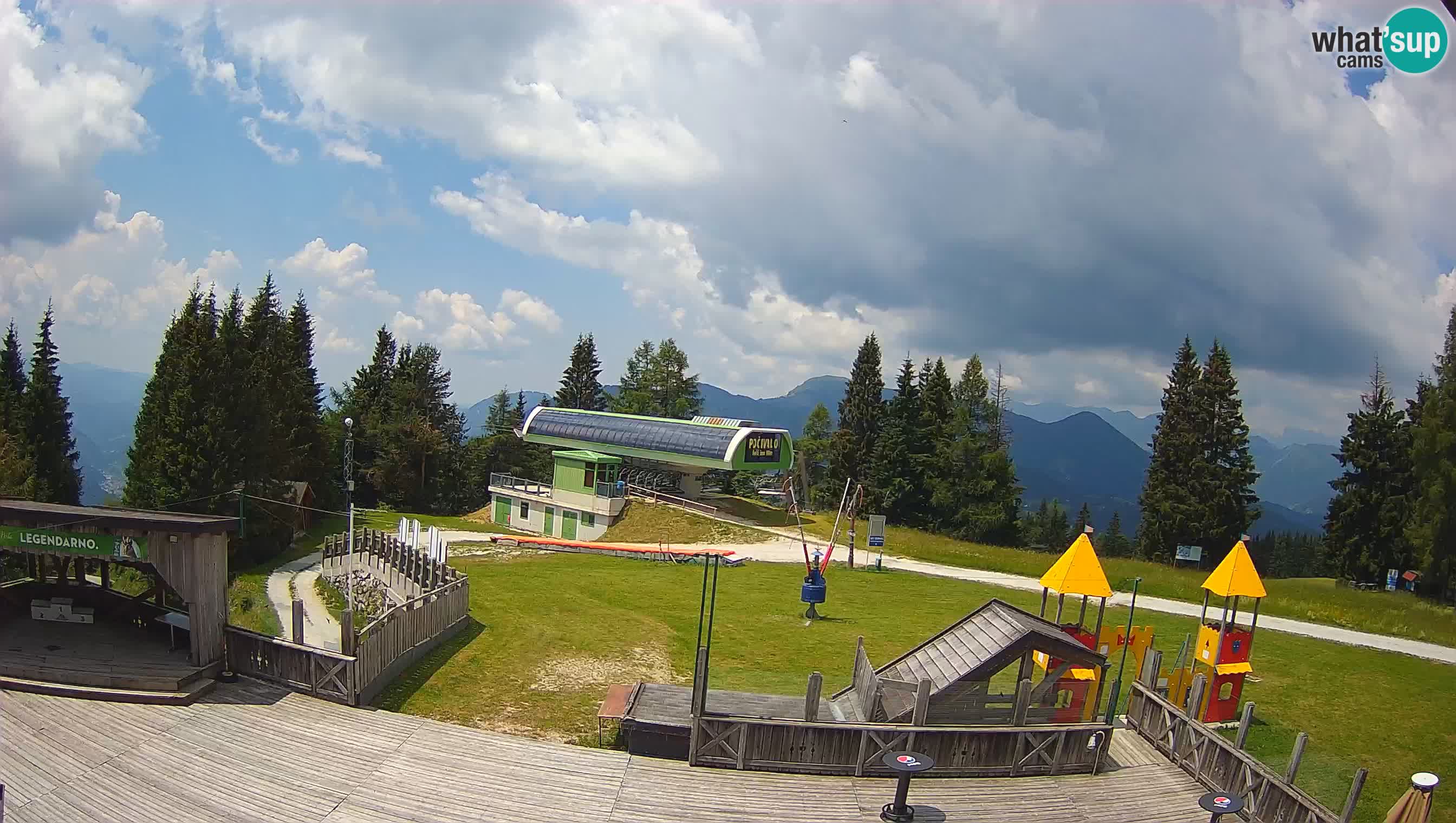 Webcam de la station de ski des Alpes slovènes à Cerkno Počivalo