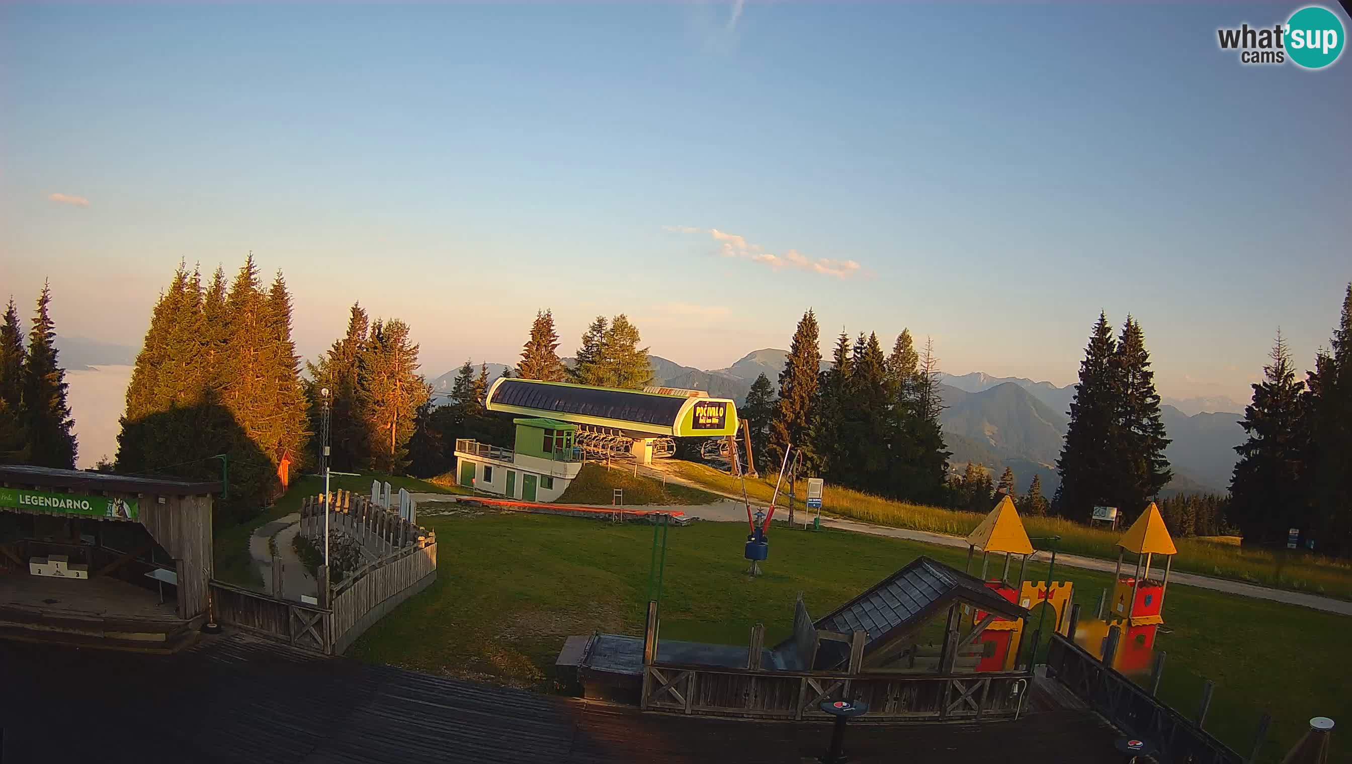 Cámara web Počivalo – Alpska Perla | Vista en vivo desde la estación de esquí Cerkno