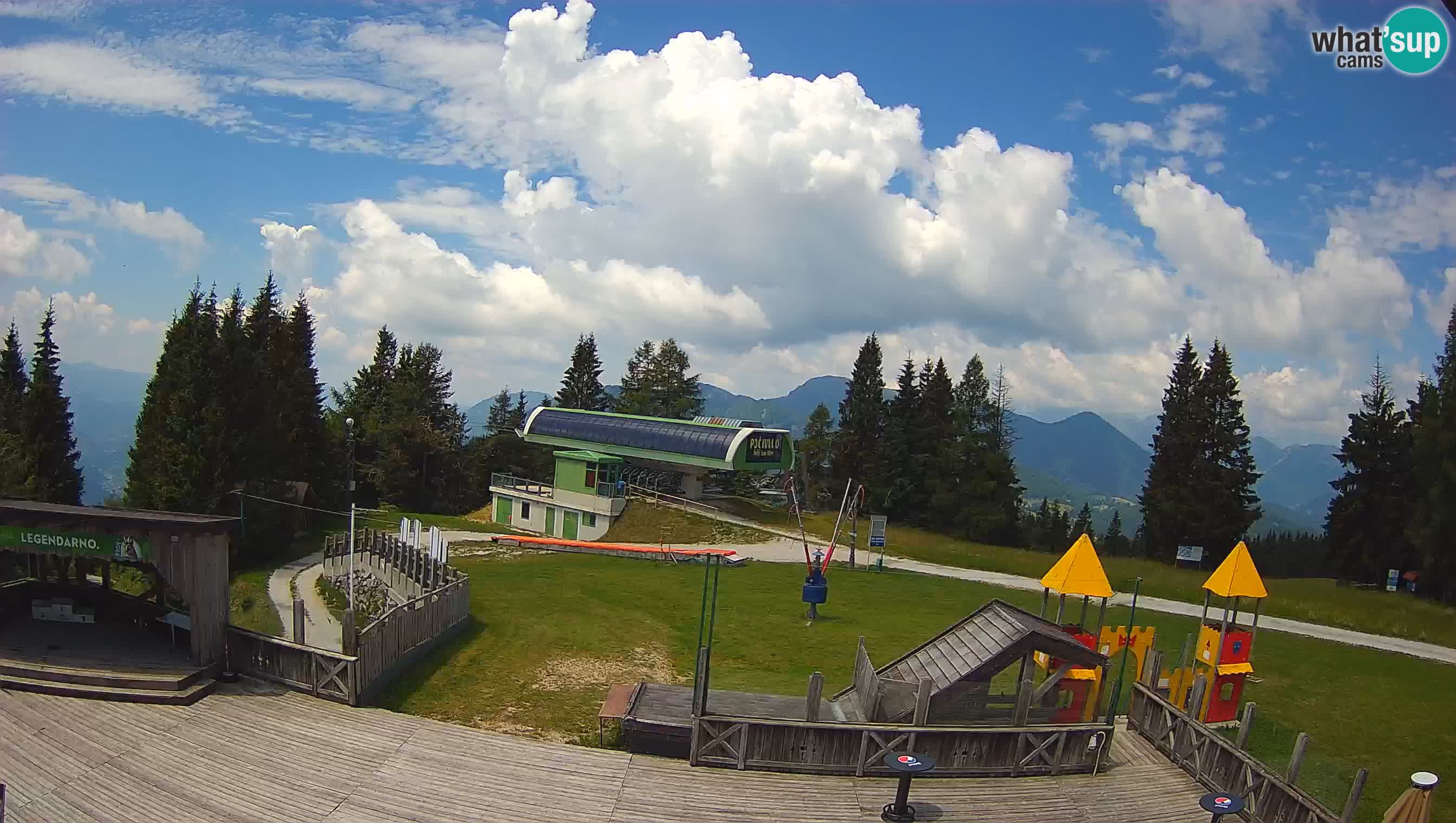 Cámara web Počivalo – Alpska Perla | Vista en vivo desde la estación de esquí Cerkno