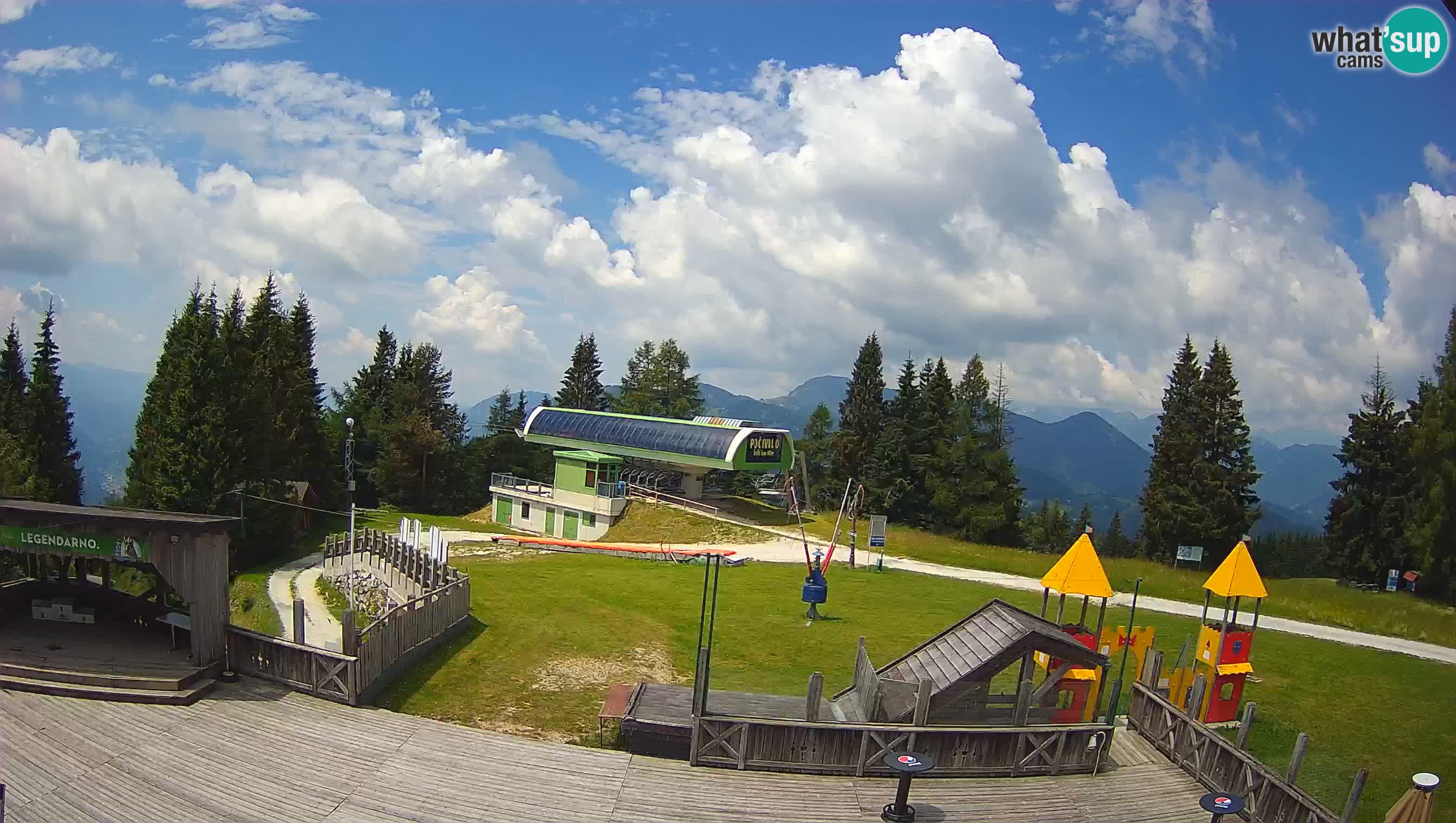 Web kamera Počivalo – Alpska Perla | Pogled uživo sa skijališta Cerkno
