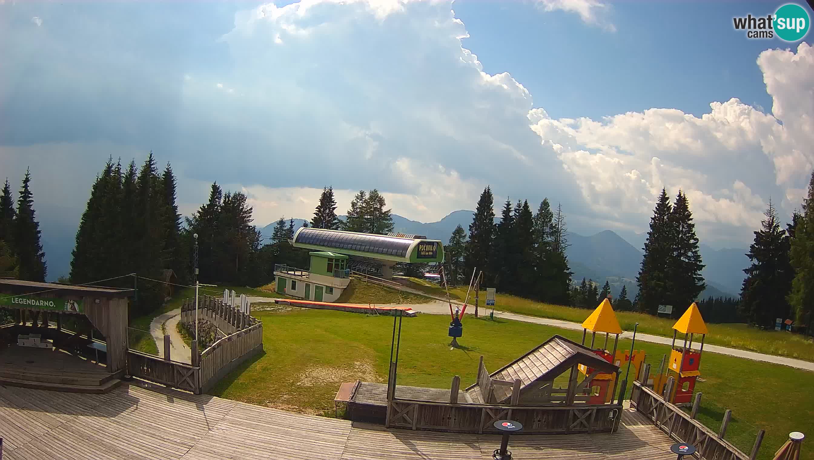 Webcam Počivalo – Alpska Perla | Vista live dalla stazione sciistica di Cerkno