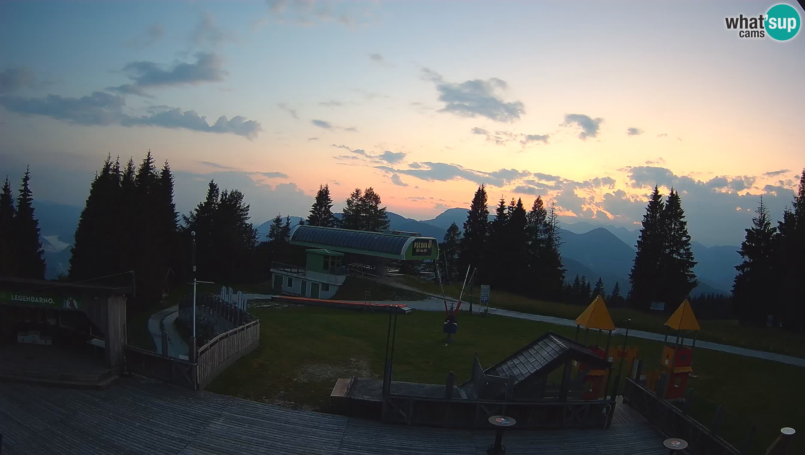 Cámara web Počivalo – Alpska Perla | Vista en vivo desde la estación de esquí Cerkno