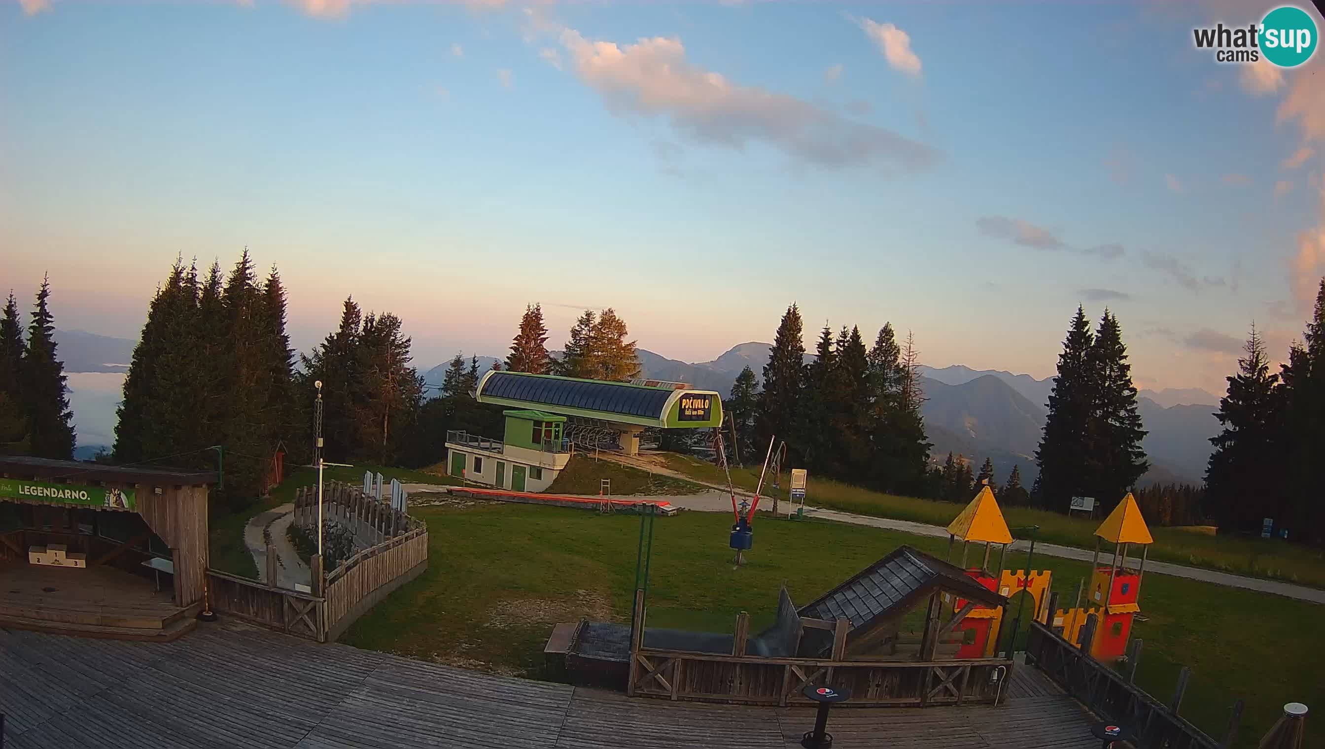 Webcam Počivalo – Alpska Perla | Vista live dalla stazione sciistica di Cerkno