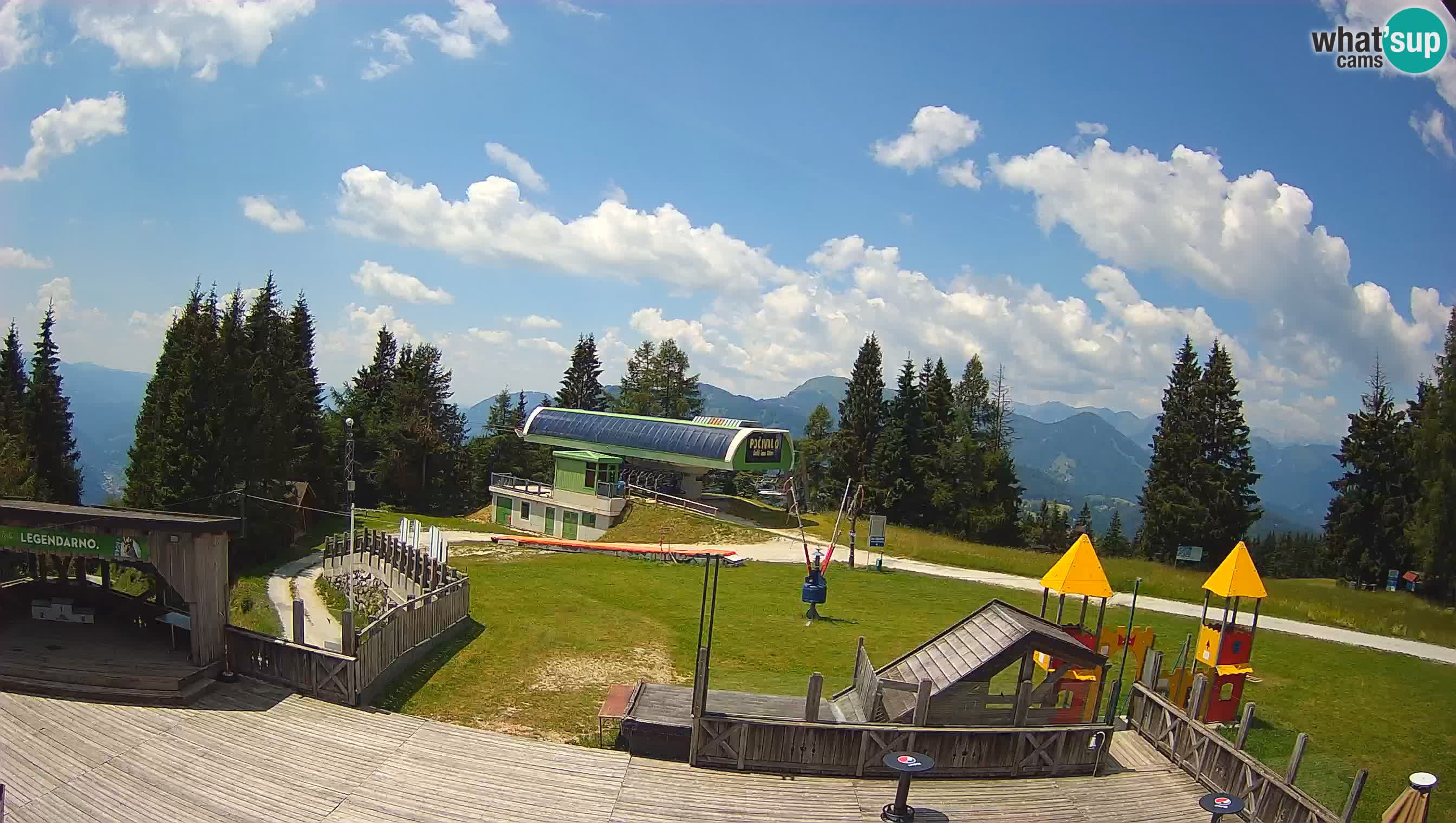 Webcam Počivalo – Alpska Perla | Vista live dalla stazione sciistica di Cerkno