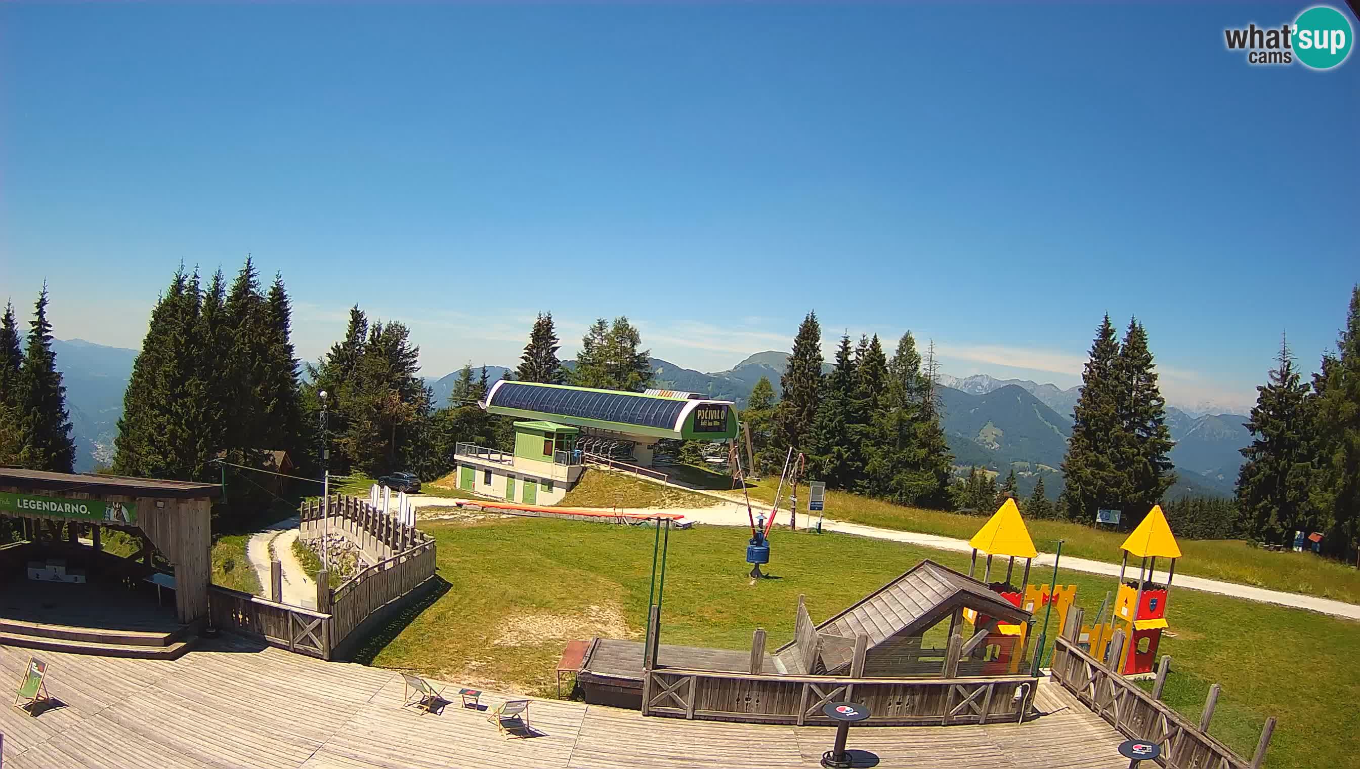 Web kamera Počivalo – Alpska Perla | Pogled uživo sa skijališta Cerkno