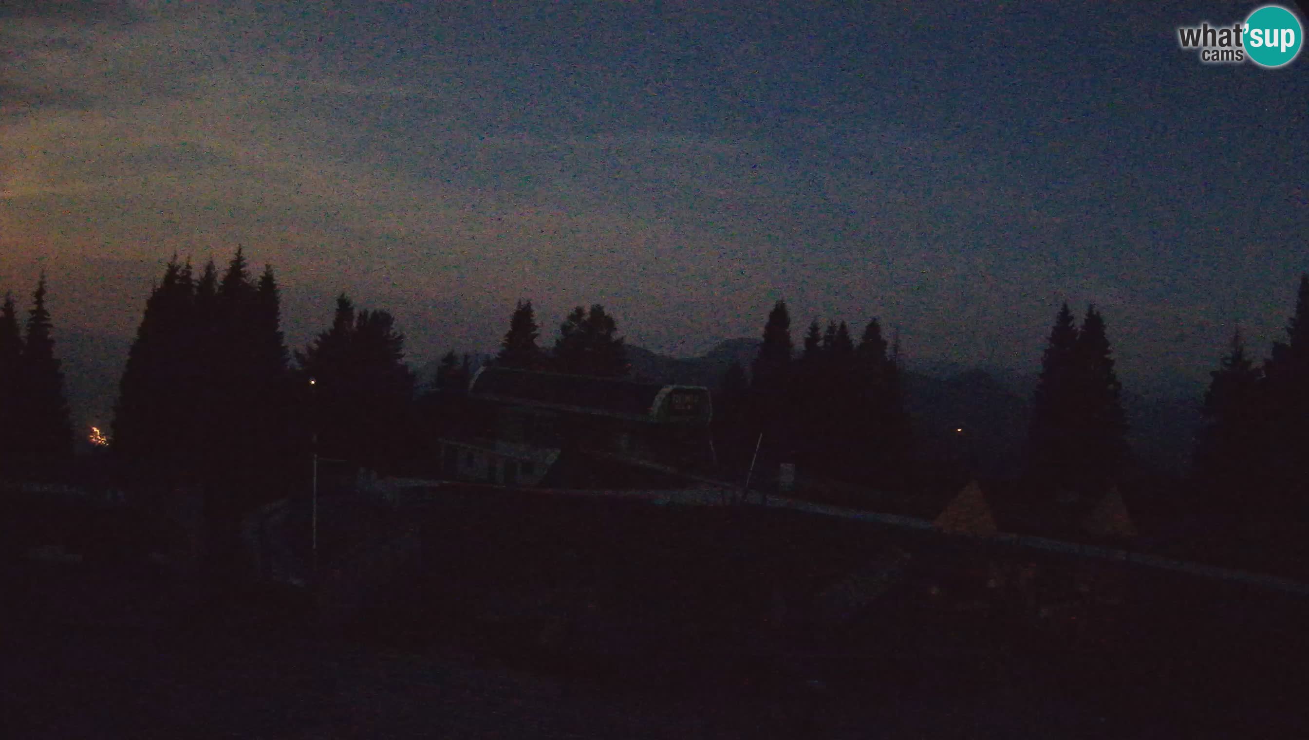 Webcam de la station de ski des Alpes slovènes à Cerkno Počivalo