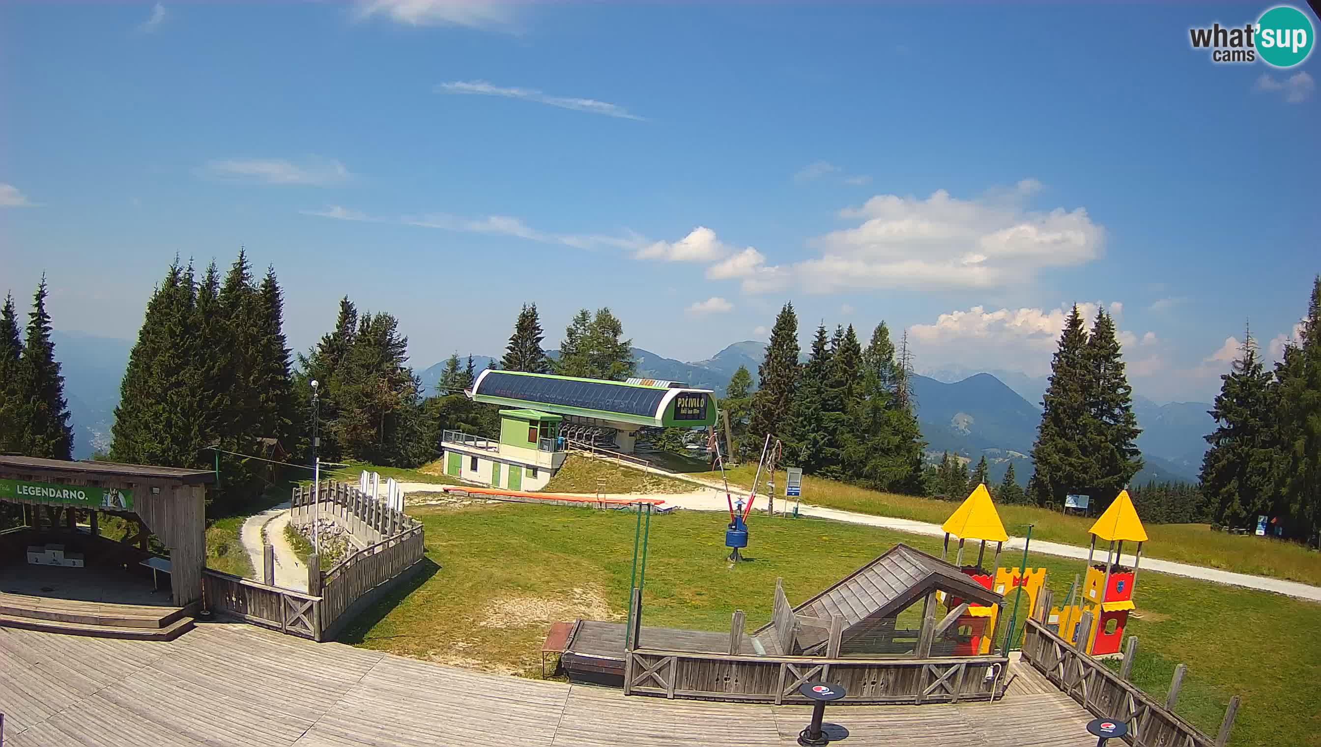 Web kamera Počivalo – Alpska Perla | Pogled uživo sa skijališta Cerkno