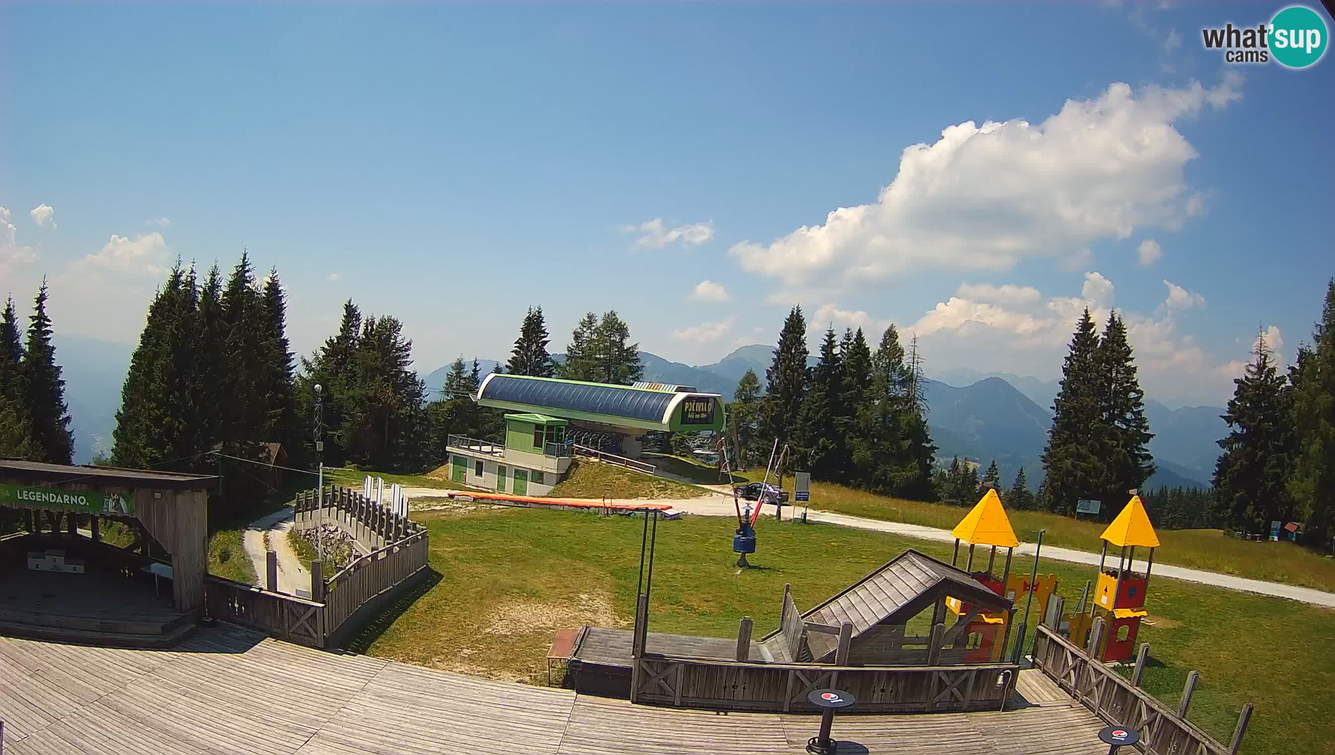 Web kamera Počivalo – Alpska Perla | Pogled uživo sa skijališta Cerkno
