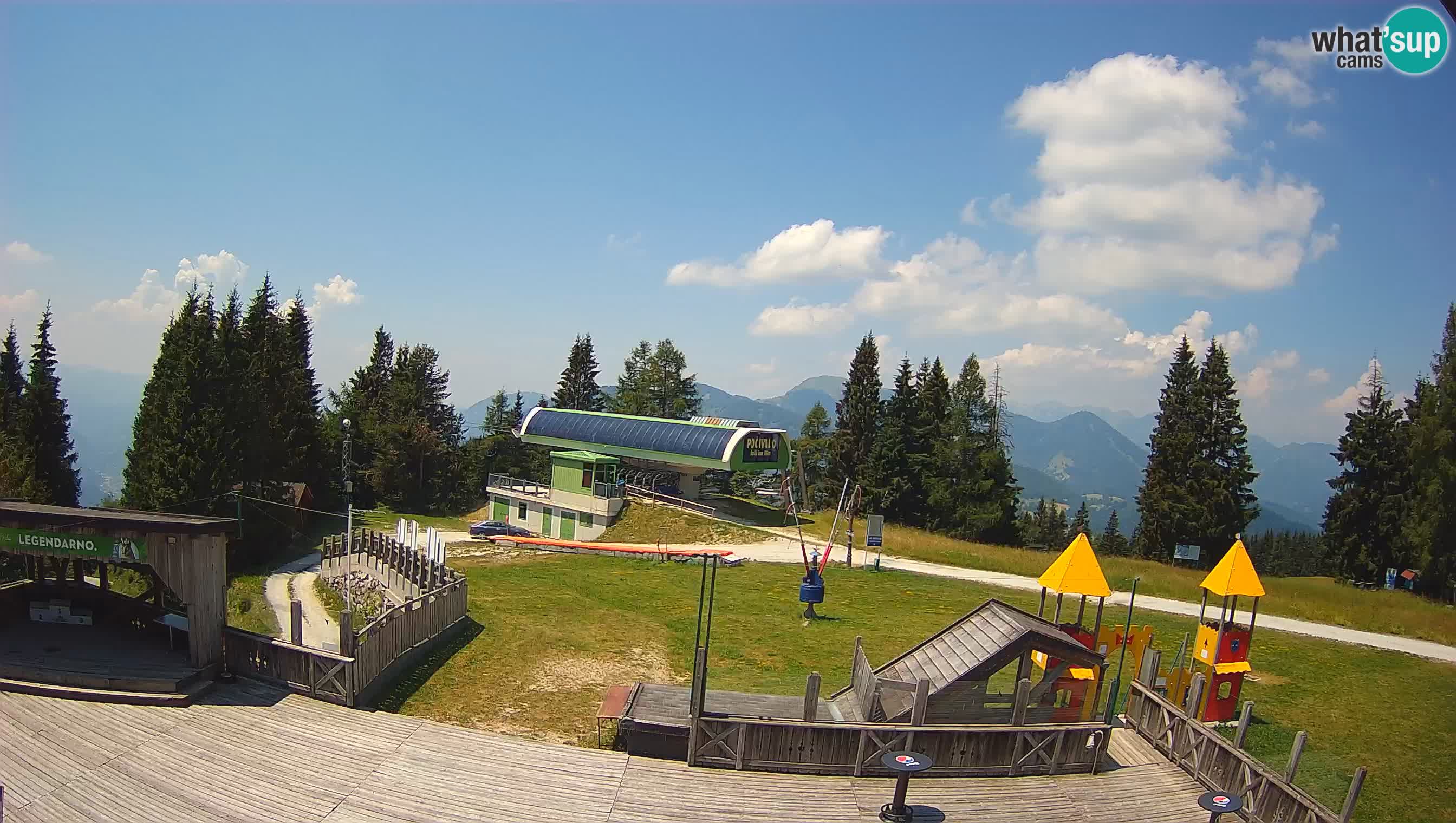 Cámara web Počivalo – Alpska Perla | Vista en vivo desde la estación de esquí Cerkno