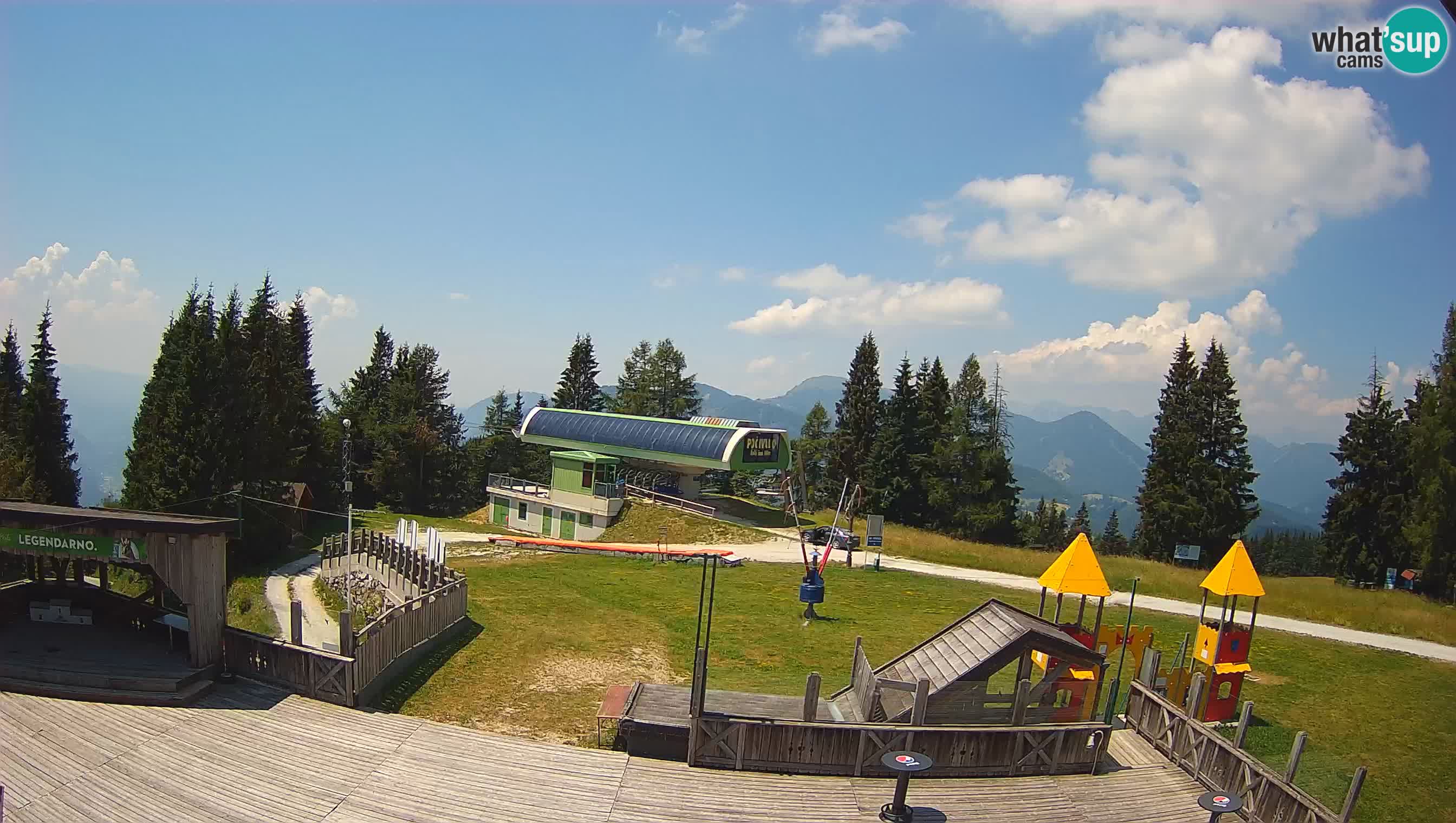 Webcam Počivalo – Alpska Perla | Vista live dalla stazione sciistica di Cerkno