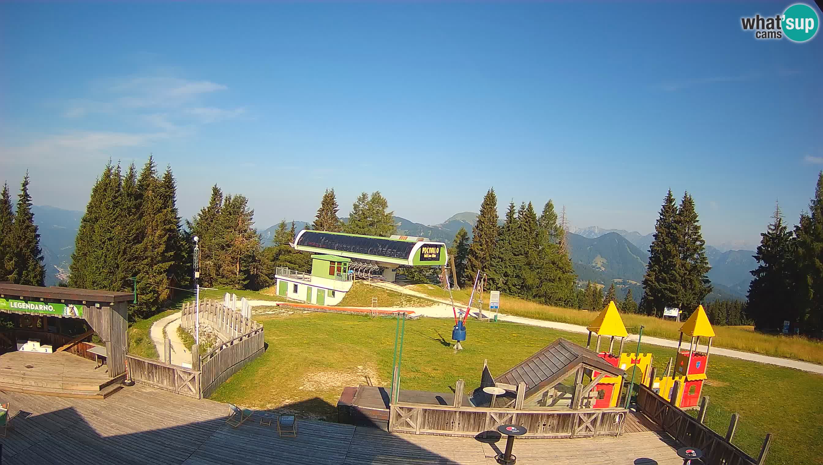 Cámara web Počivalo – Alpska Perla | Vista en vivo desde la estación de esquí Cerkno