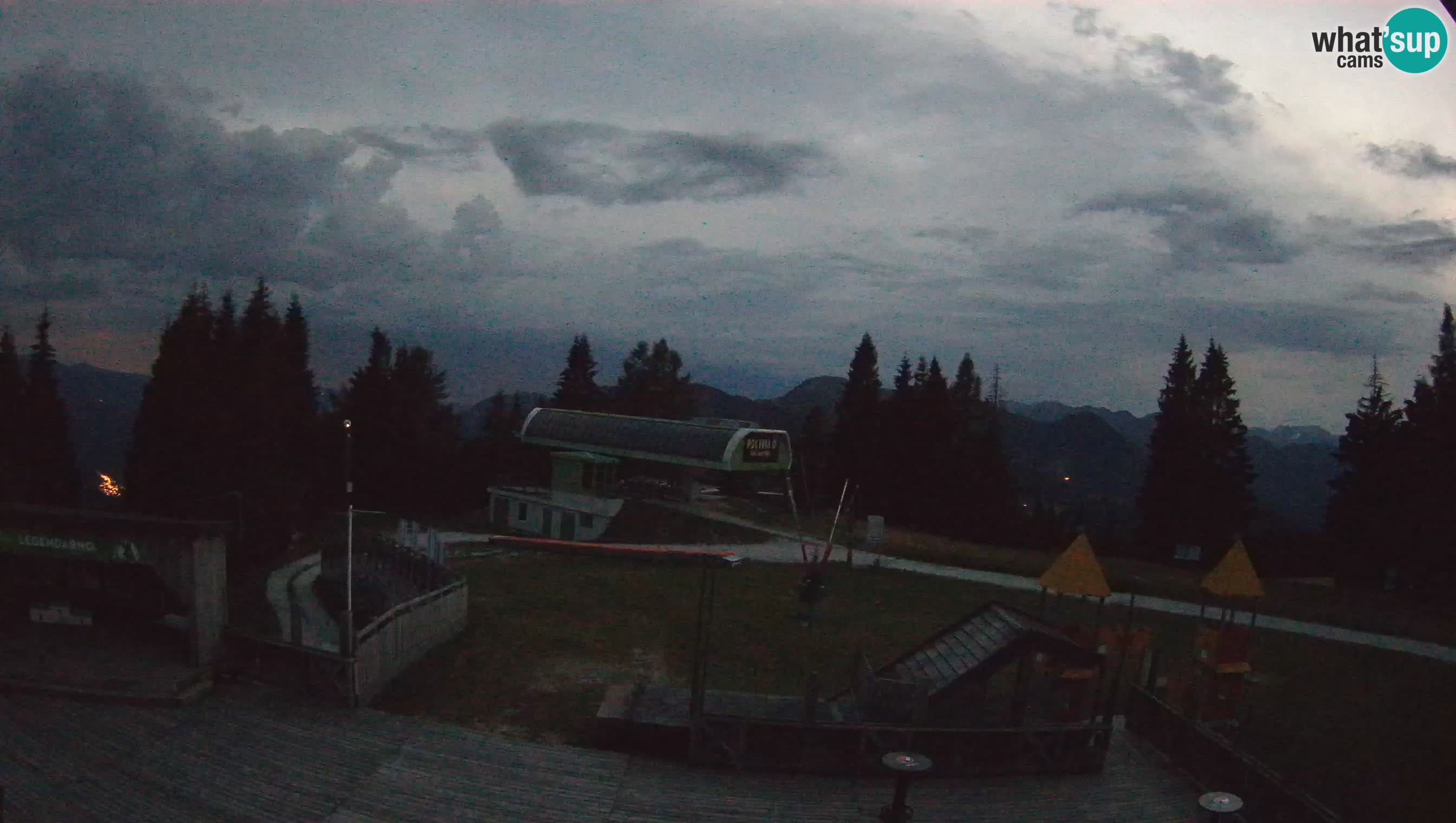 Webcam Počivalo – Alpska Perla | Vista live dalla stazione sciistica di Cerkno