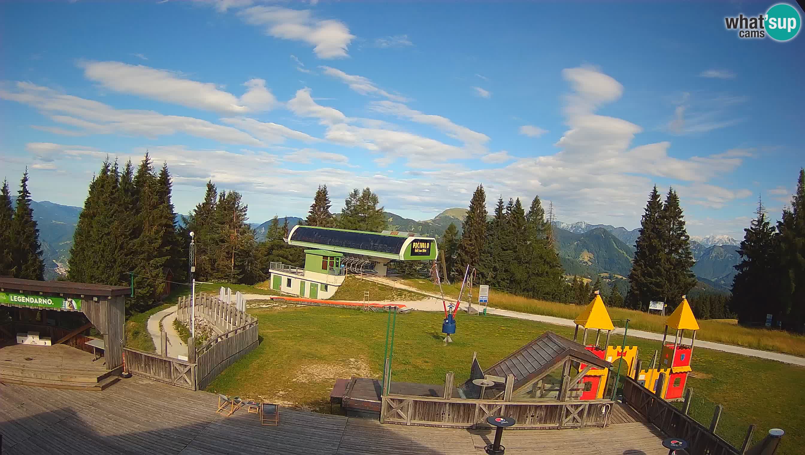 Cámara web Počivalo – Alpska Perla | Vista en vivo desde la estación de esquí Cerkno