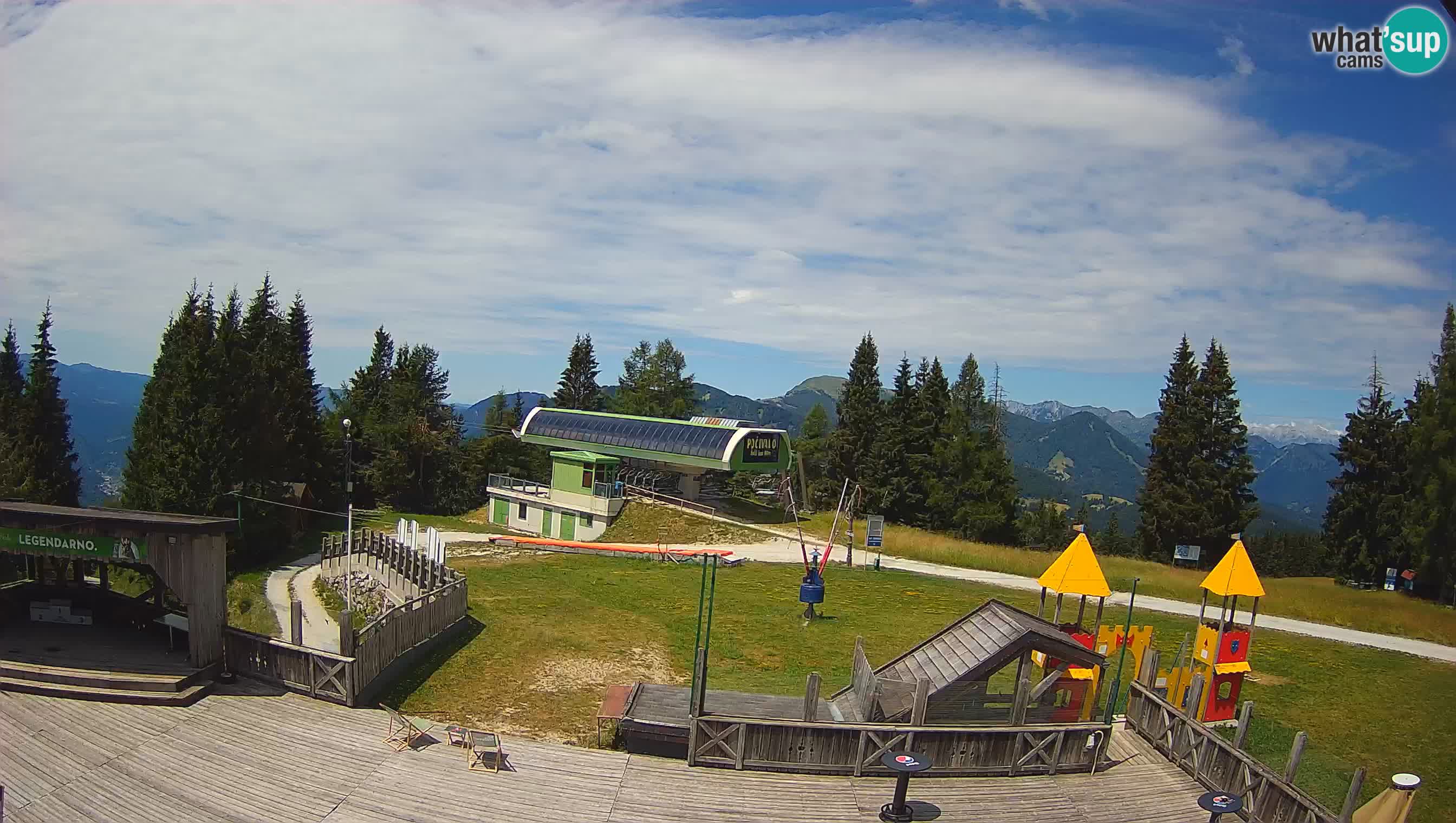Cámara web Počivalo – Alpska Perla | Vista en vivo desde la estación de esquí Cerkno