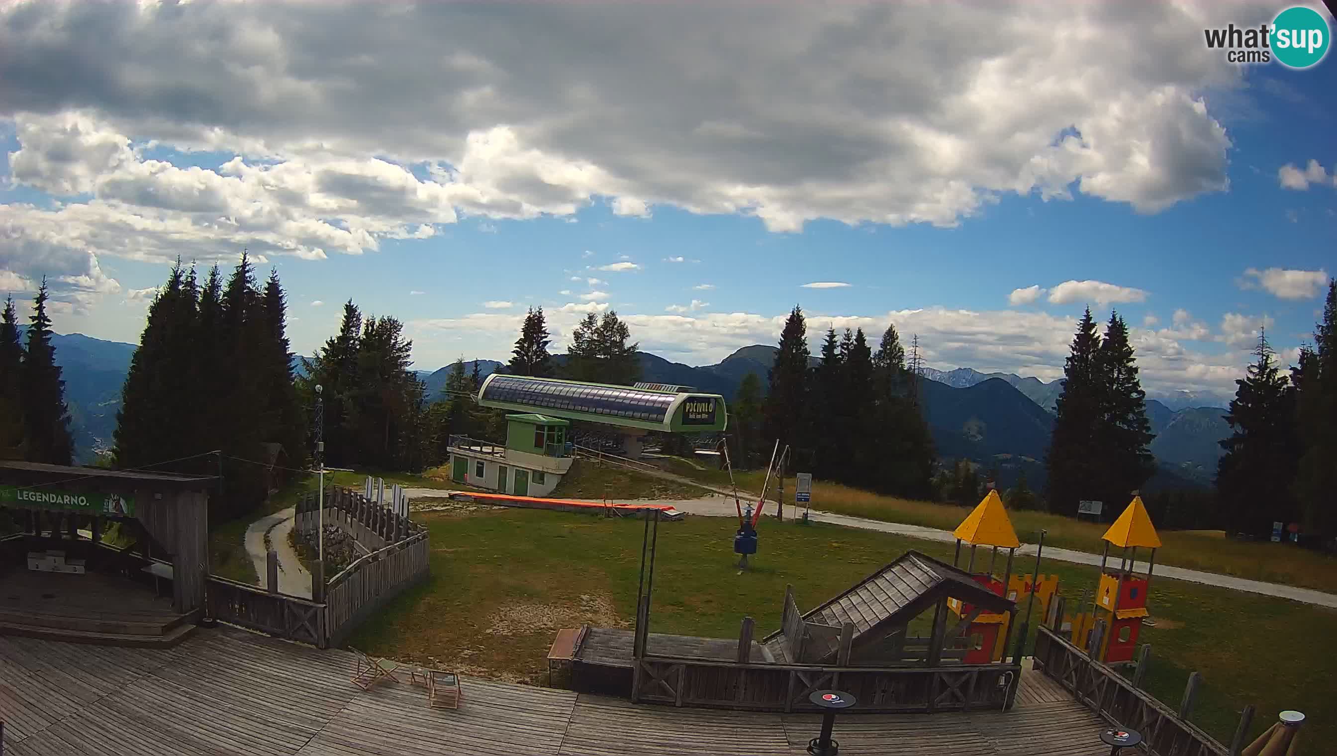 Webcam Počivalo – Alpska Perla | Vista live dalla stazione sciistica di Cerkno