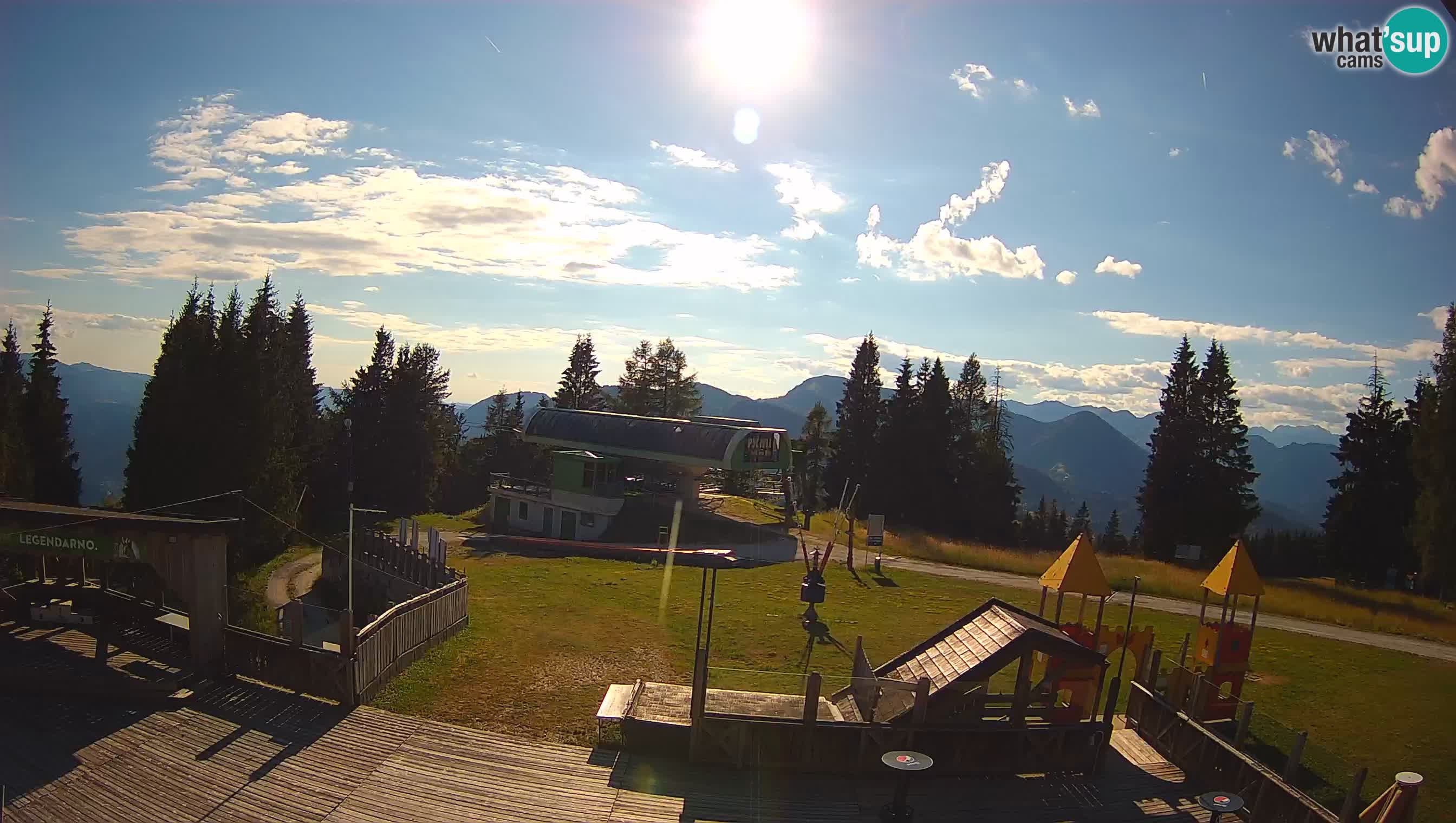 Webcam Počivalo – Alpska Perla | Vista live dalla stazione sciistica di Cerkno