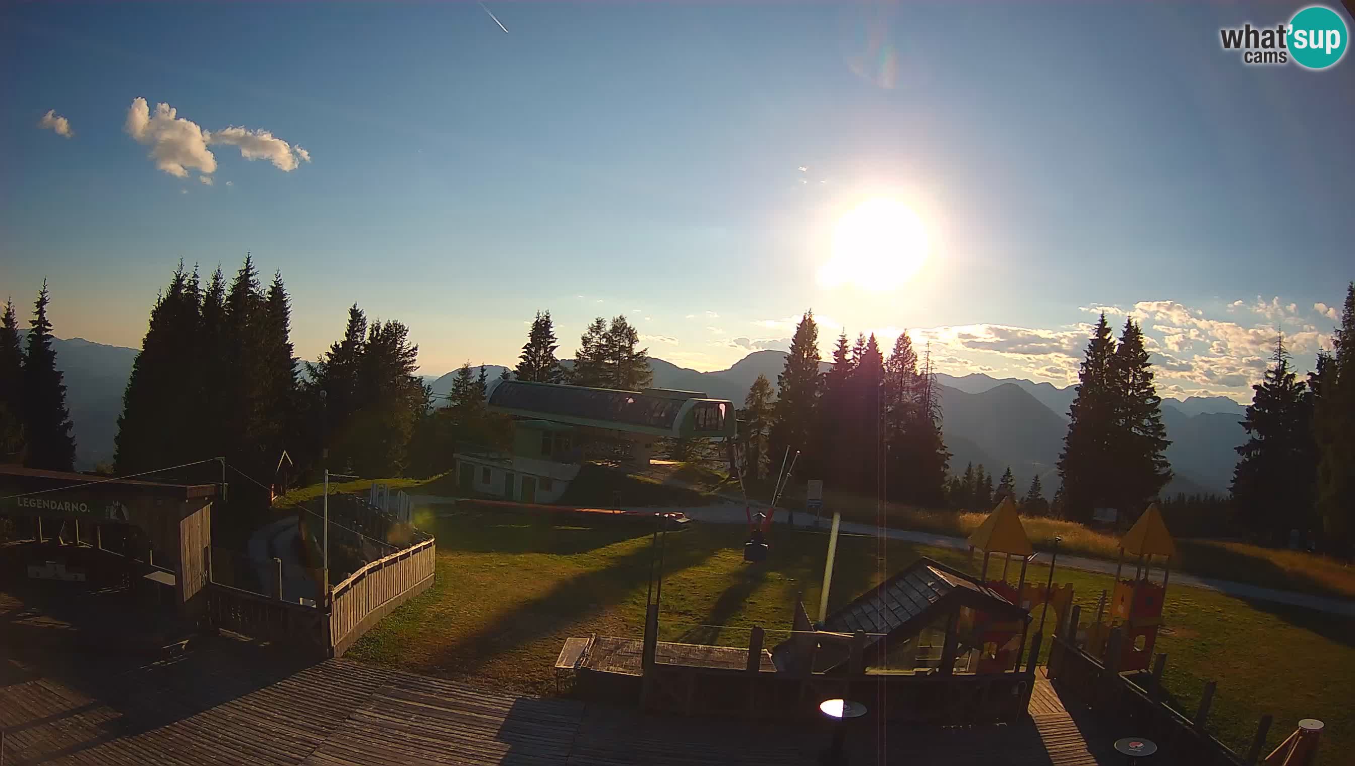 Webcam Počivalo – Alpska Perla | Vista live dalla stazione sciistica di Cerkno