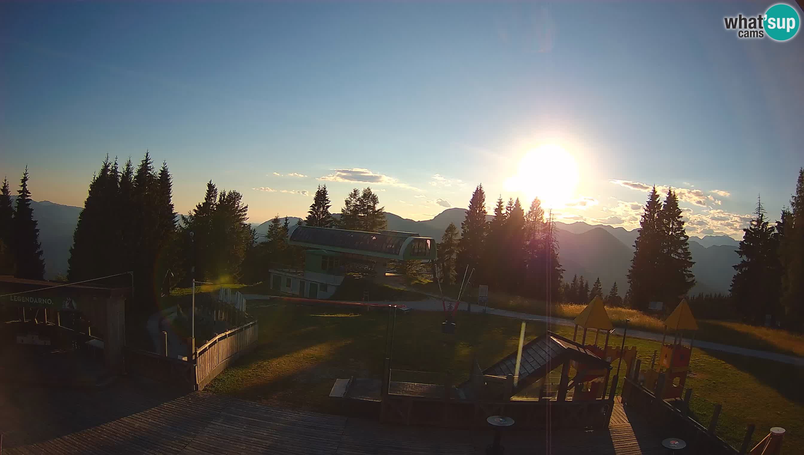Webcam Počivalo – Alpska Perla | Vista live dalla stazione sciistica di Cerkno