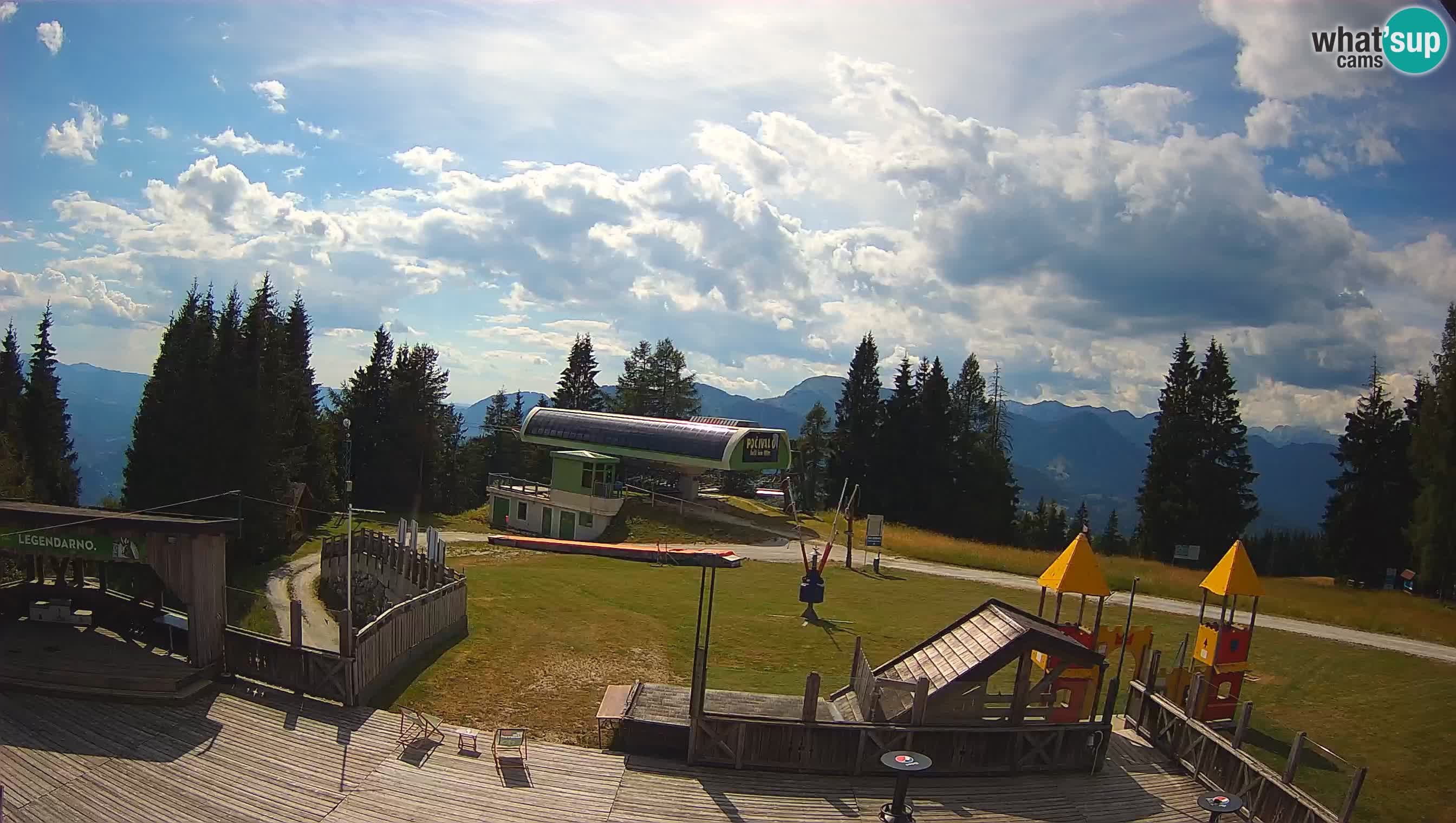 Webcam de la station de ski des Alpes slovènes à Cerkno Počivalo