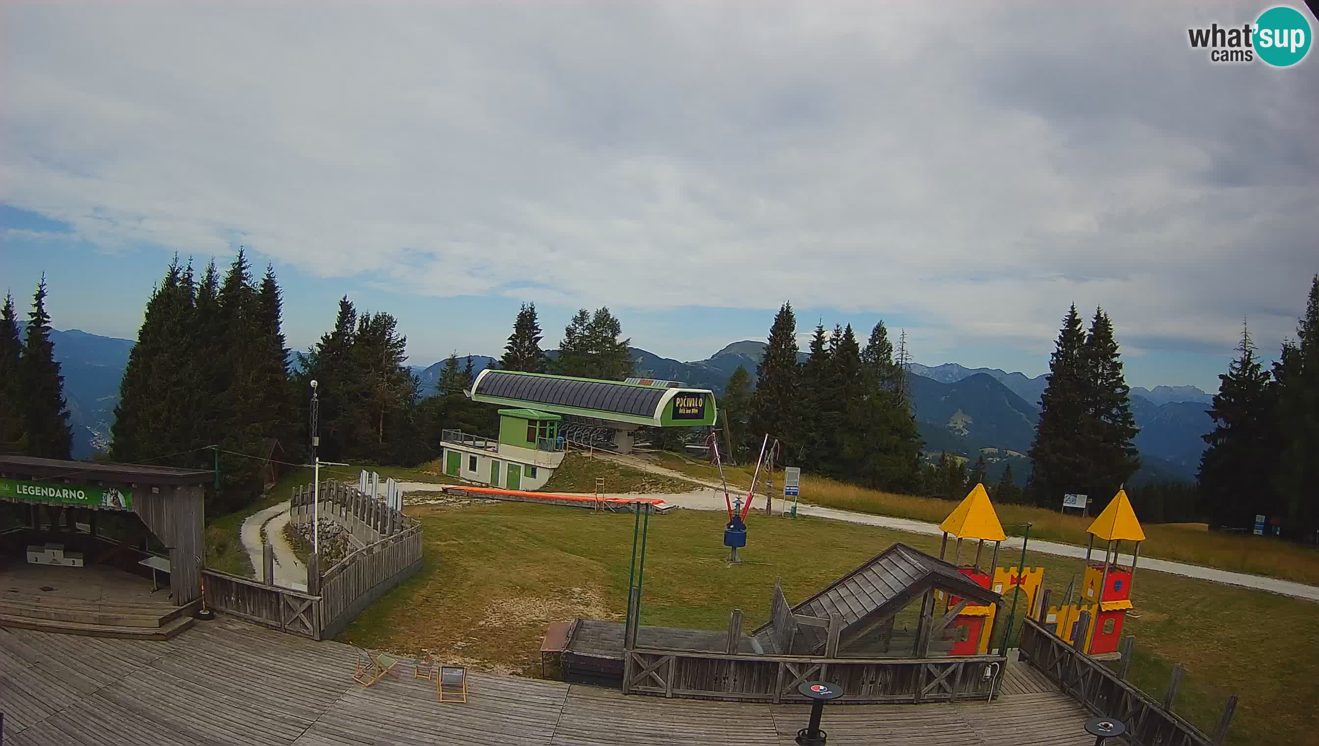 Webcam Počivalo – Alpska Perla | Vista live dalla stazione sciistica di Cerkno