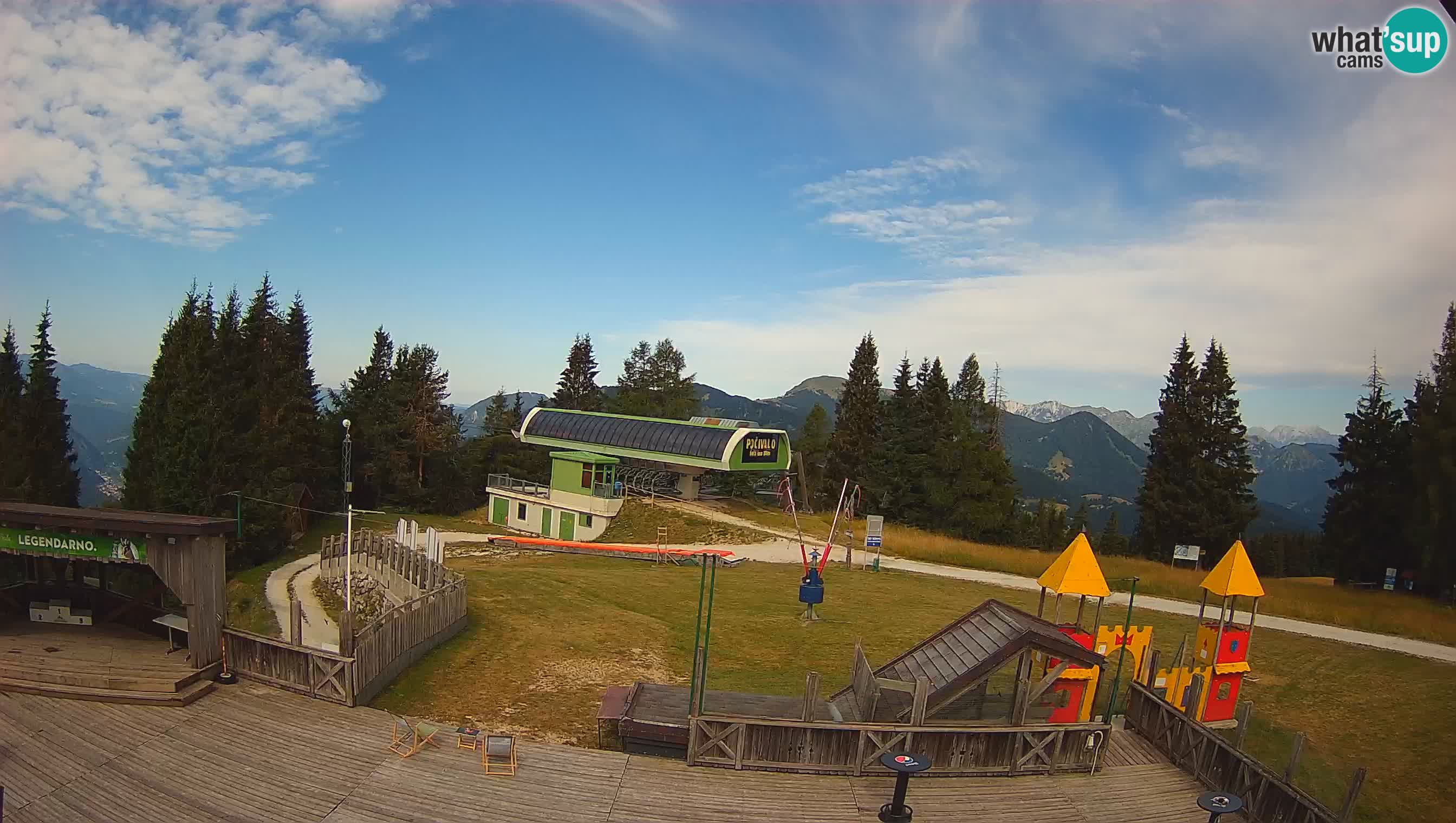 Webcam Počivalo – Alpska Perla | Vista live dalla stazione sciistica di Cerkno