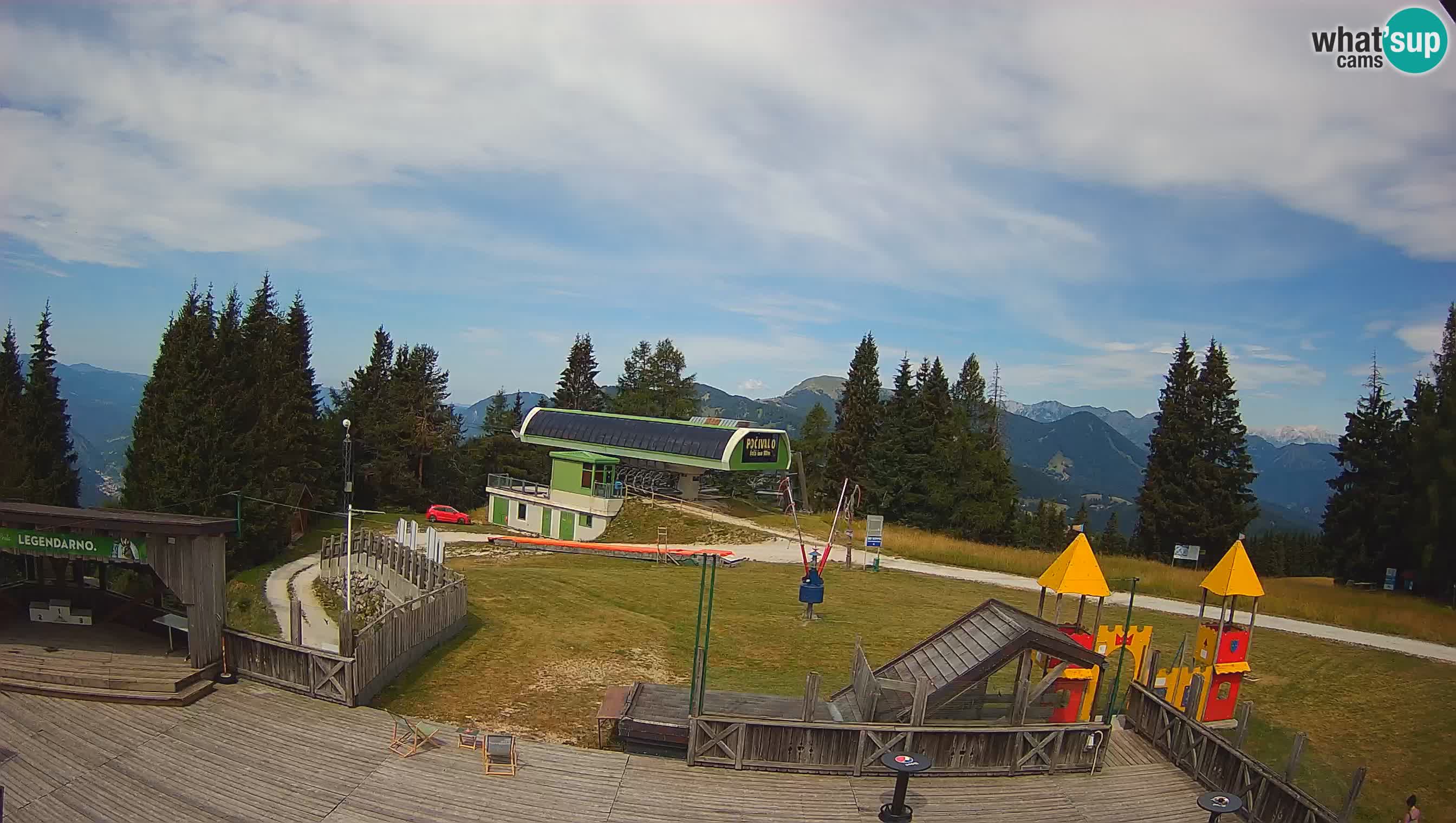 Webcam Počivalo – Alpska Perla | Vista live dalla stazione sciistica di Cerkno