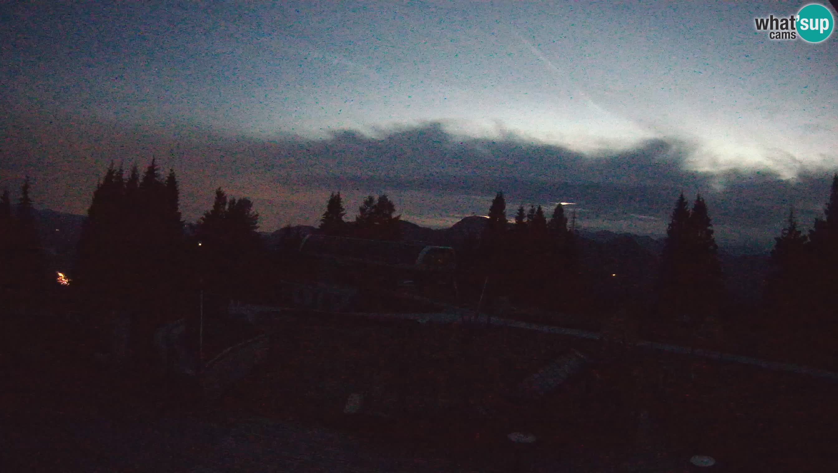 Webcam Počivalo – Alpska Perla | Vista live dalla stazione sciistica di Cerkno
