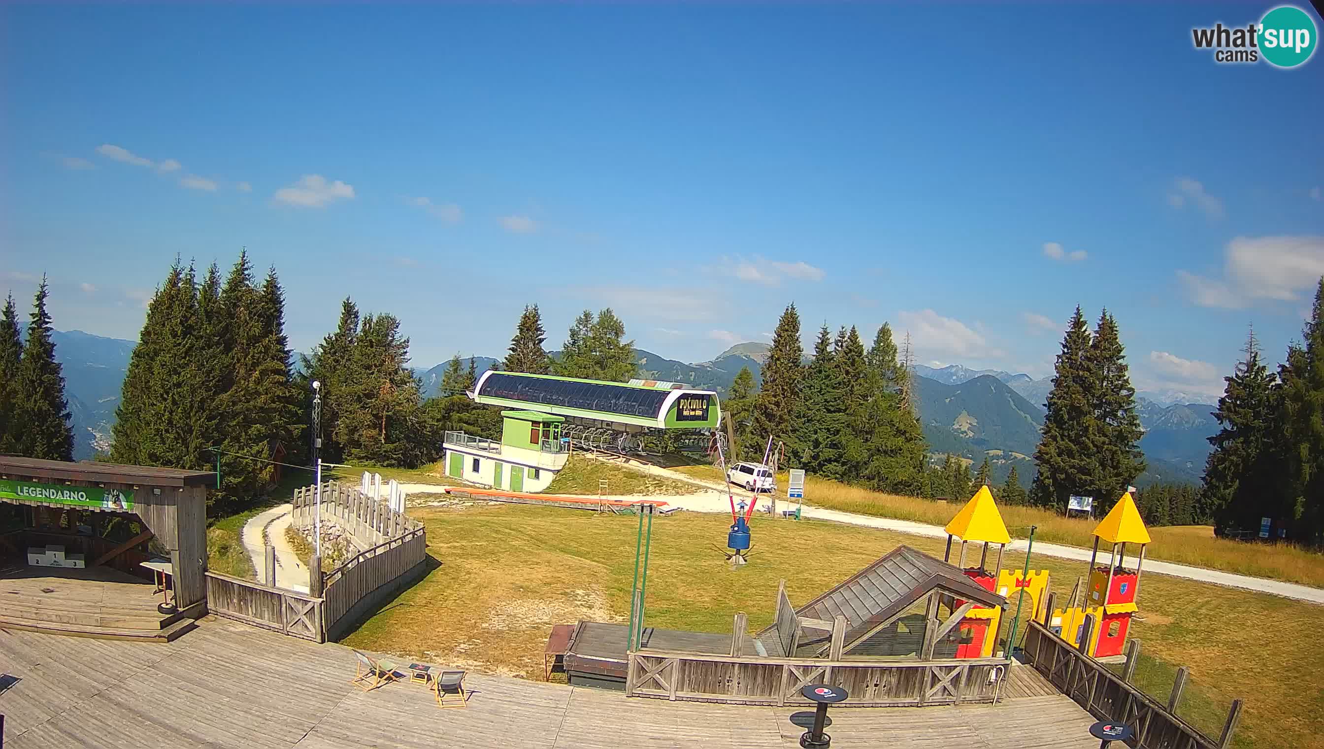 Webcam Počivalo – Alpska Perla | Vista live dalla stazione sciistica di Cerkno
