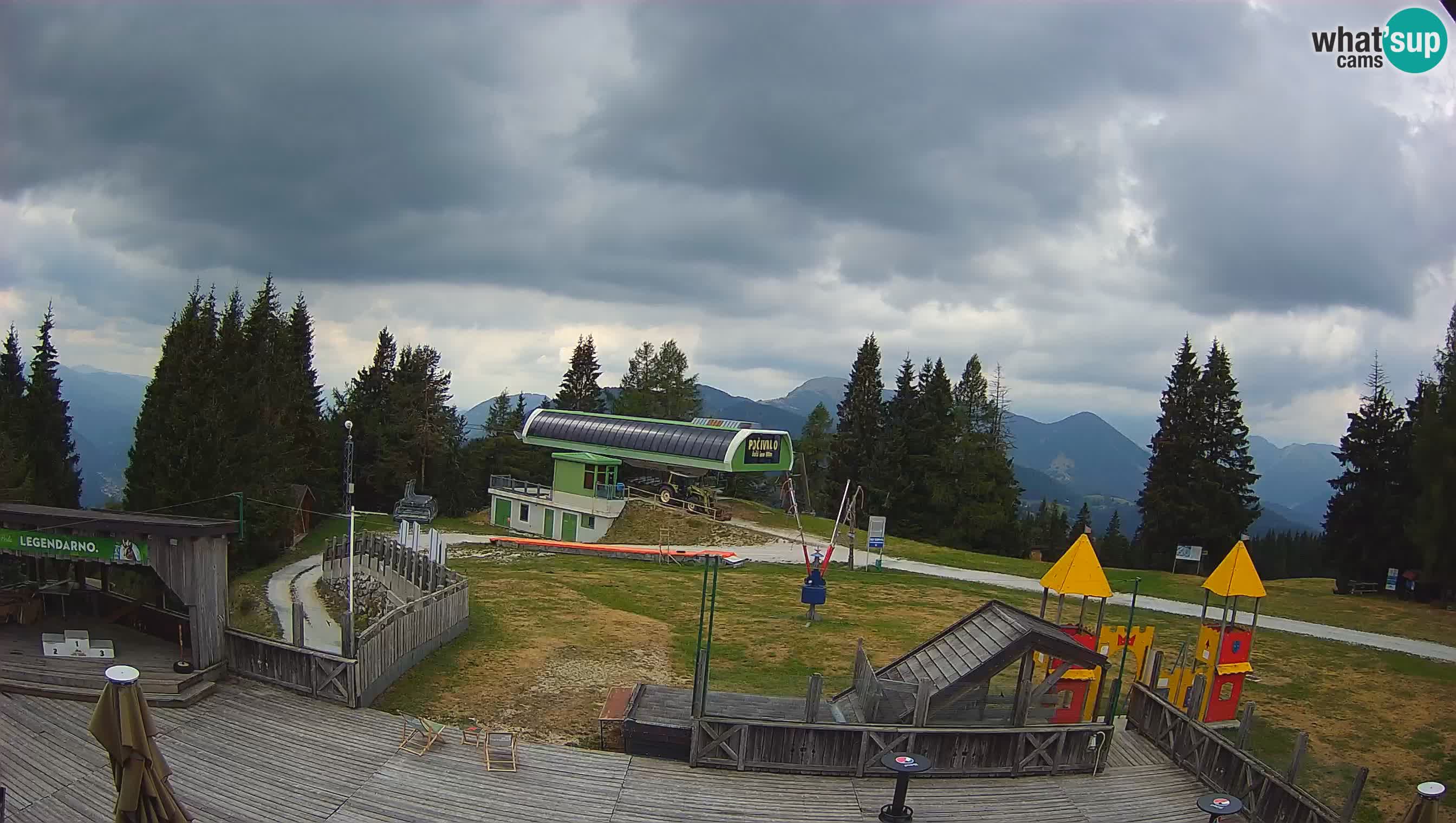 Webcam de la station de ski des Alpes slovènes à Cerkno Počivalo