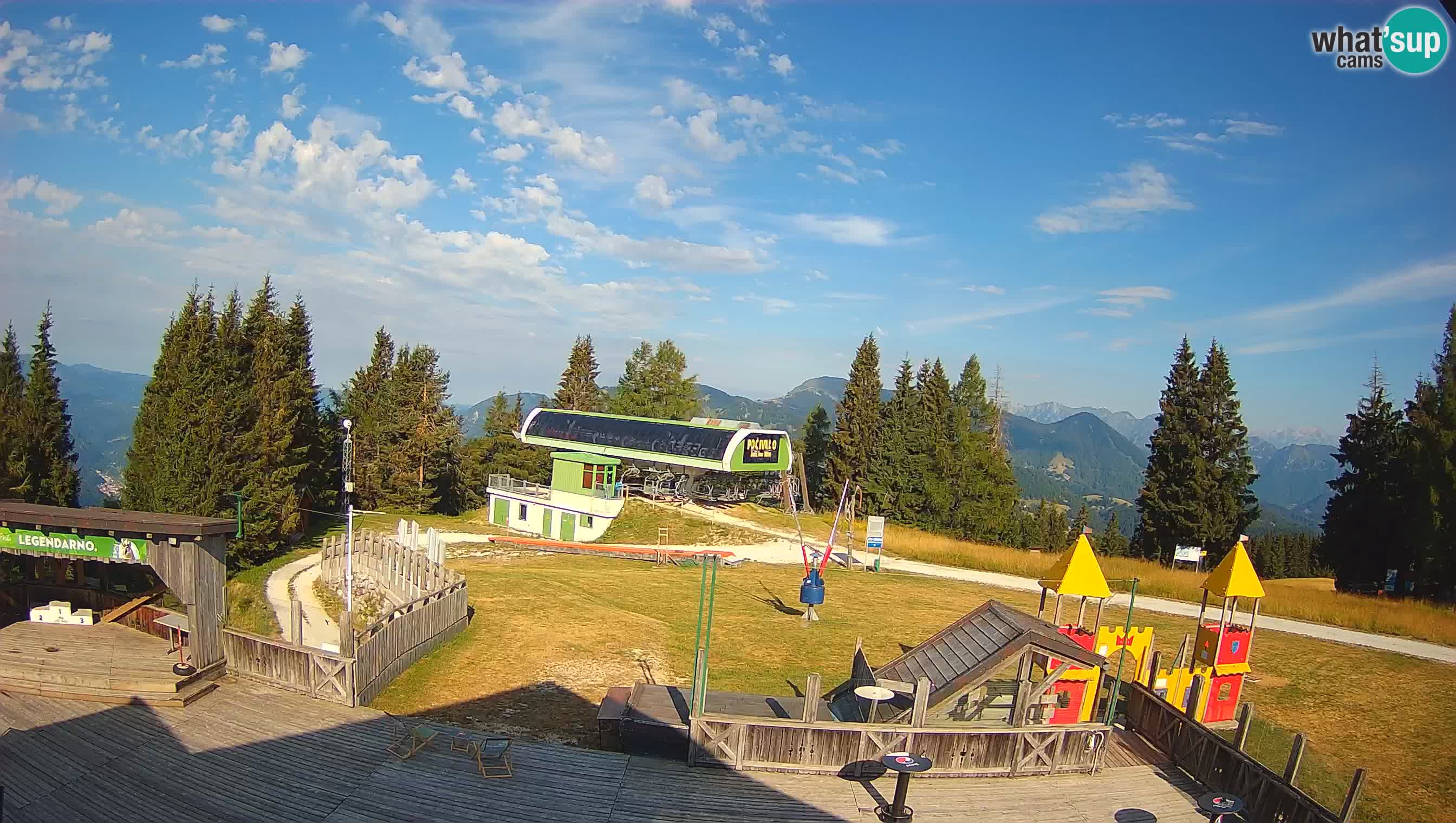 Web kamera Počivalo – Alpska Perla | Pogled uživo sa skijališta Cerkno